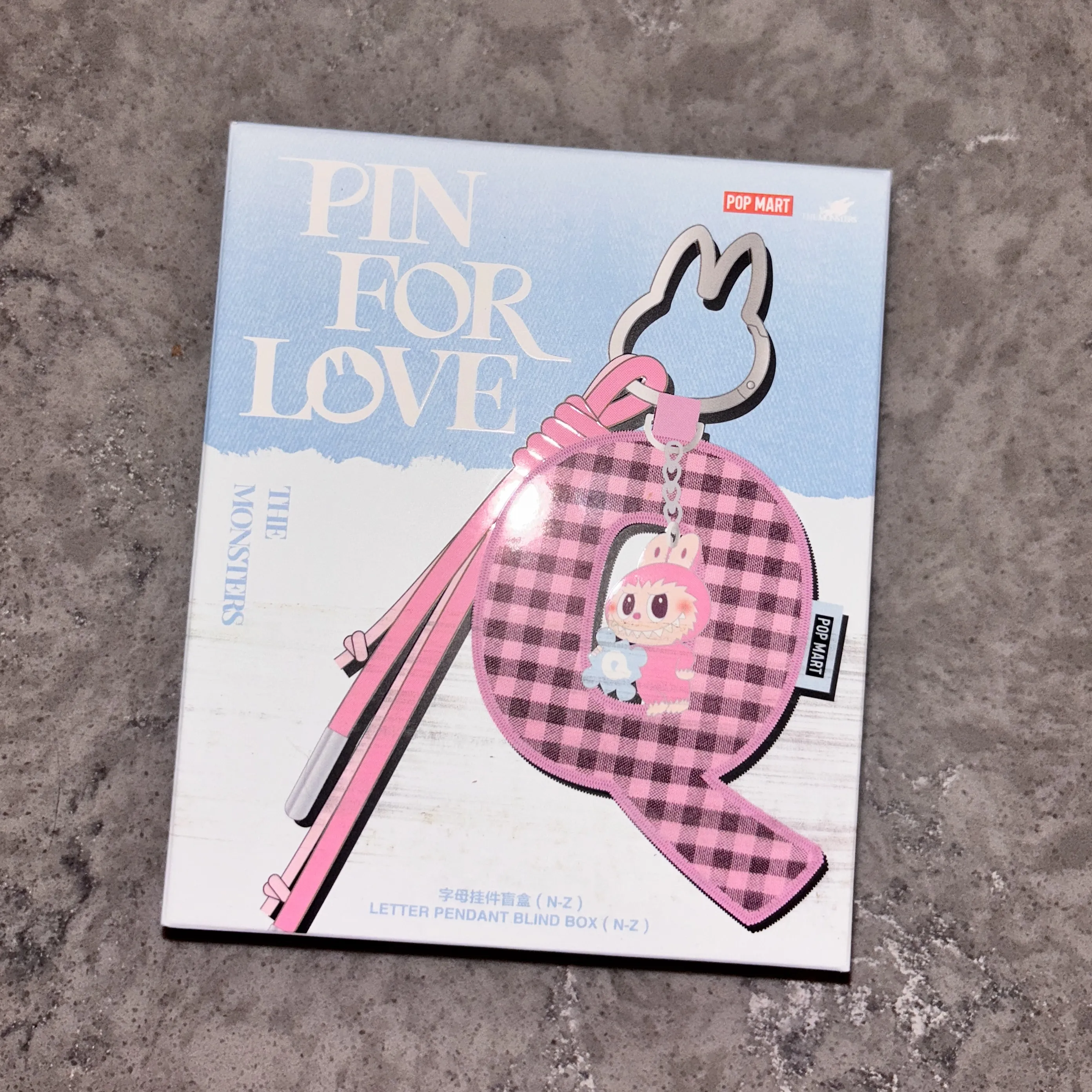 ラブブ Pin for Love Letter Pendant Box(AーM) THE MONSTERS Pin for Love Series- Letter Pendant Blind Box
