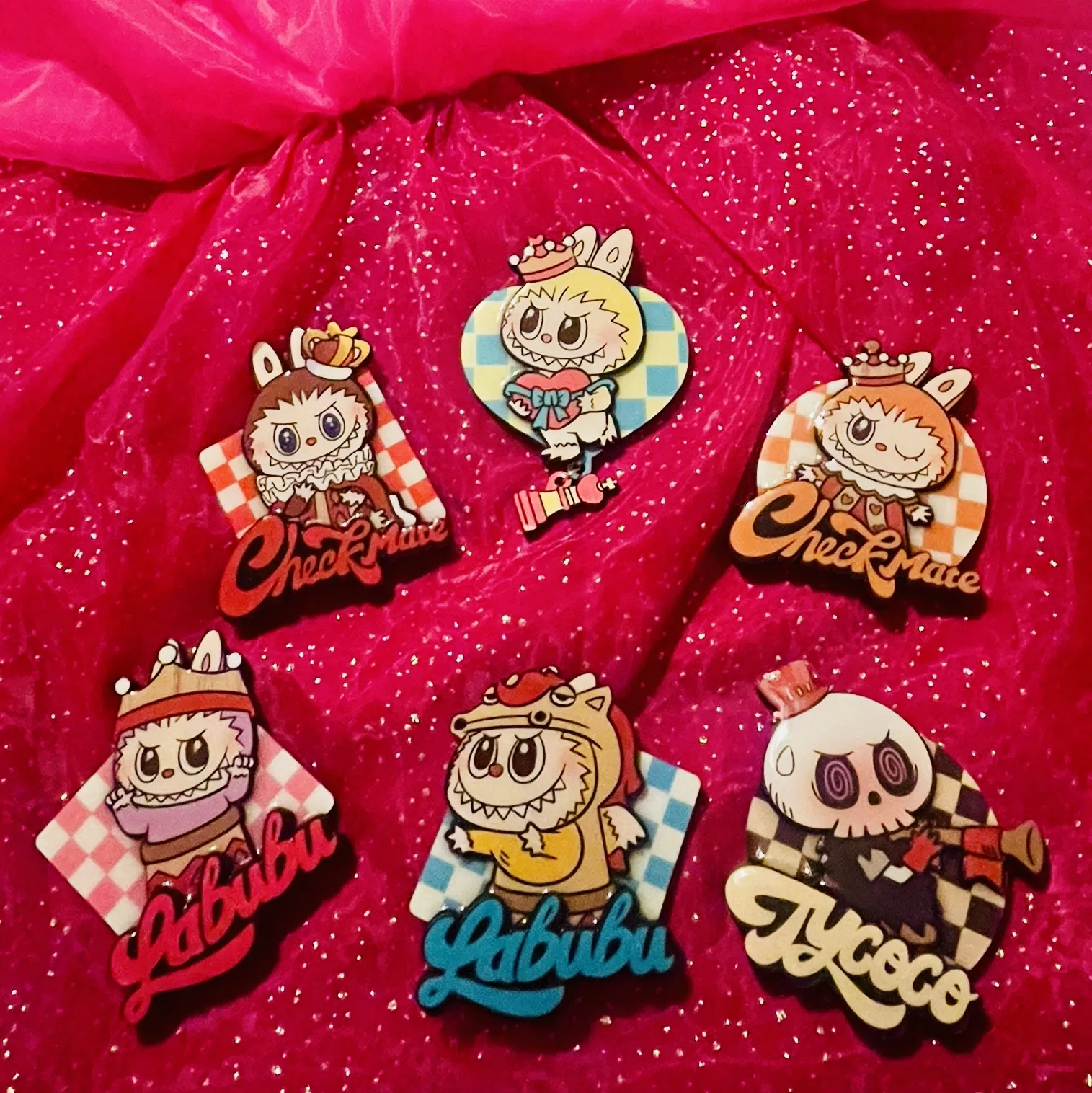 THE MONSTERS Let's Checkmate Series-Fridge Magnet Blind Box - POP