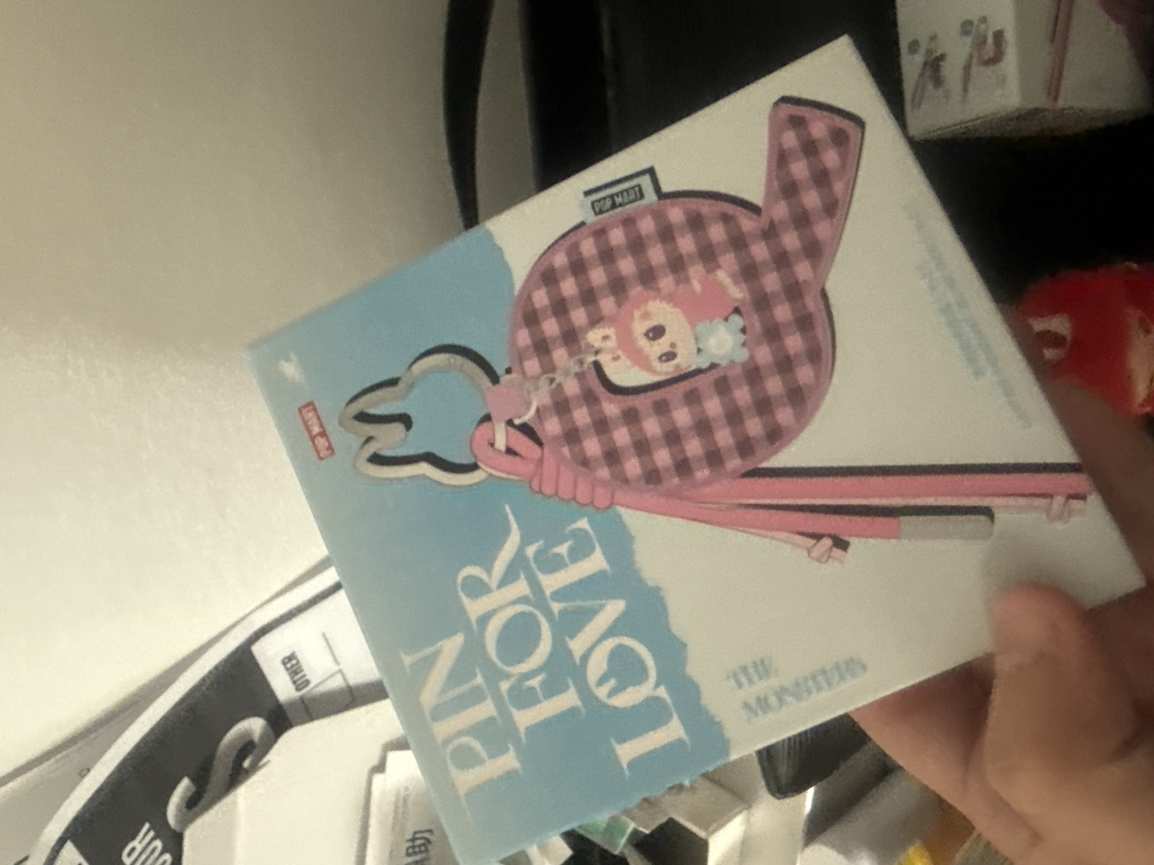 POP NOW:THE MONSTERS Pin for Love Series- Letter Pendant