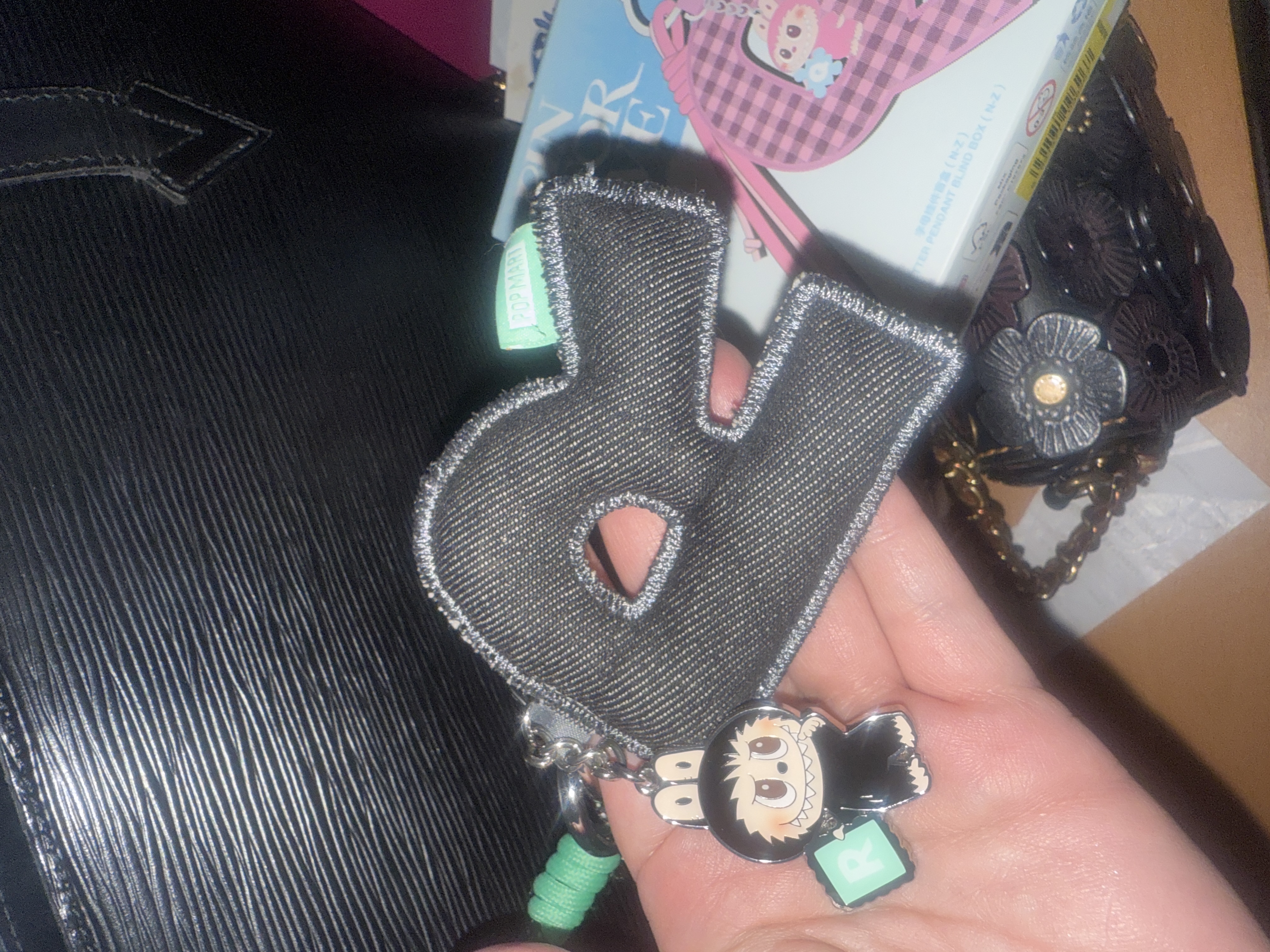 POP NOW:THE MONSTERS Pin for Love Series- Letter Pendant