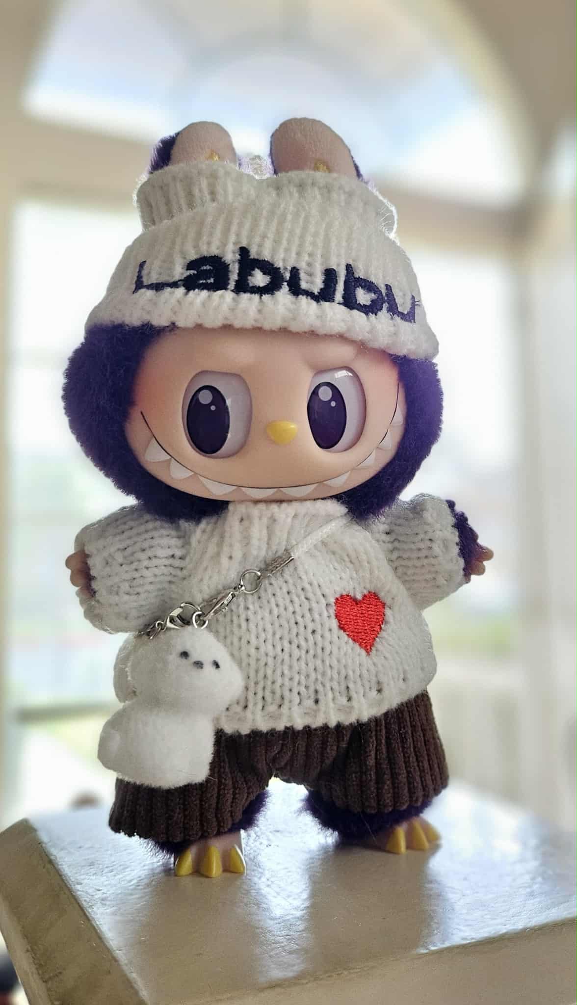 LABUBU × PRONOUNCE - WINGS OF FORTUNE Vinyl Plush Hanging