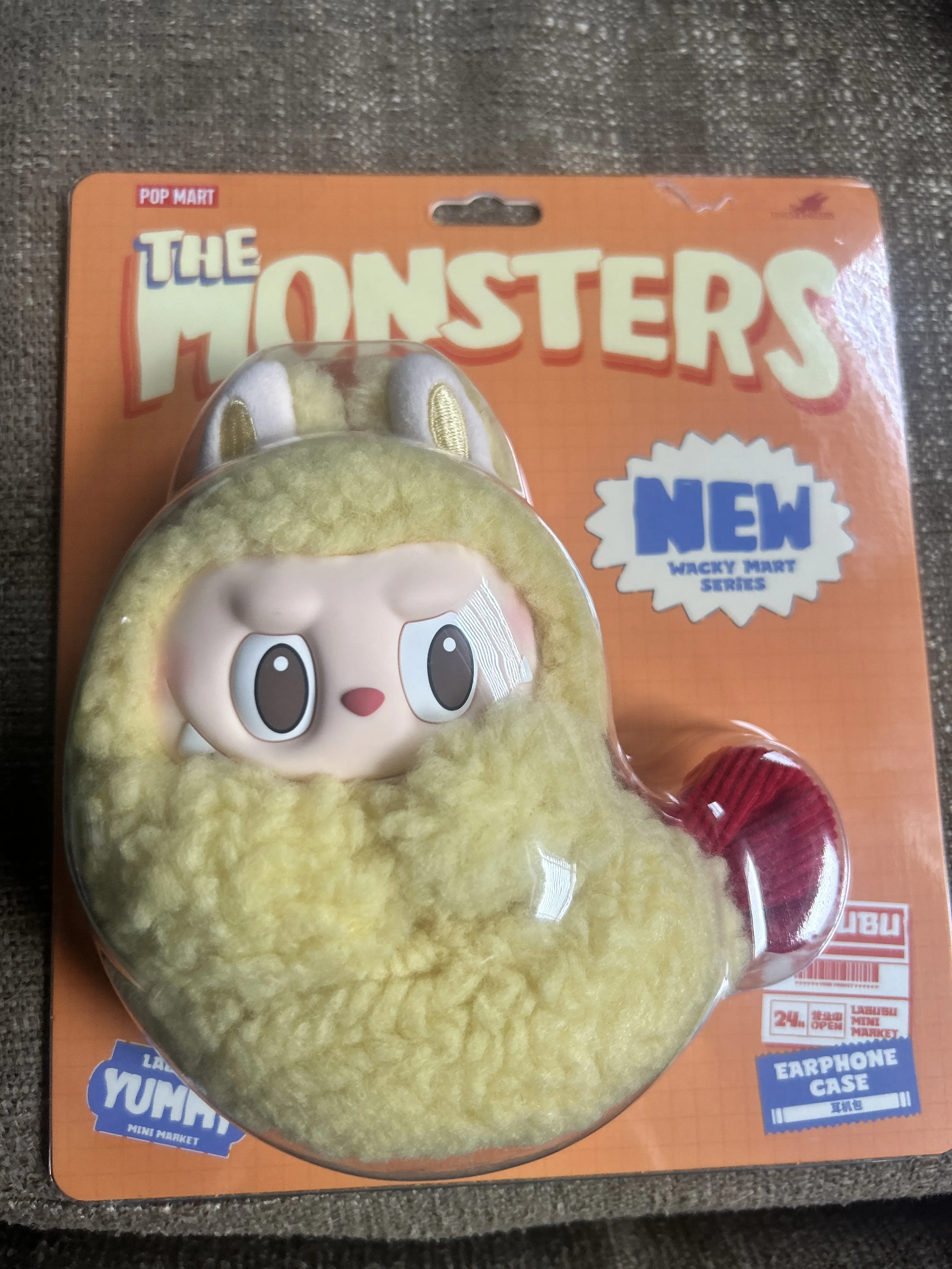 ラブブ Wacky Mart Series-Earphone Case Pop Mart Labubu The Monsters Wacky Mart Series Earphone Case