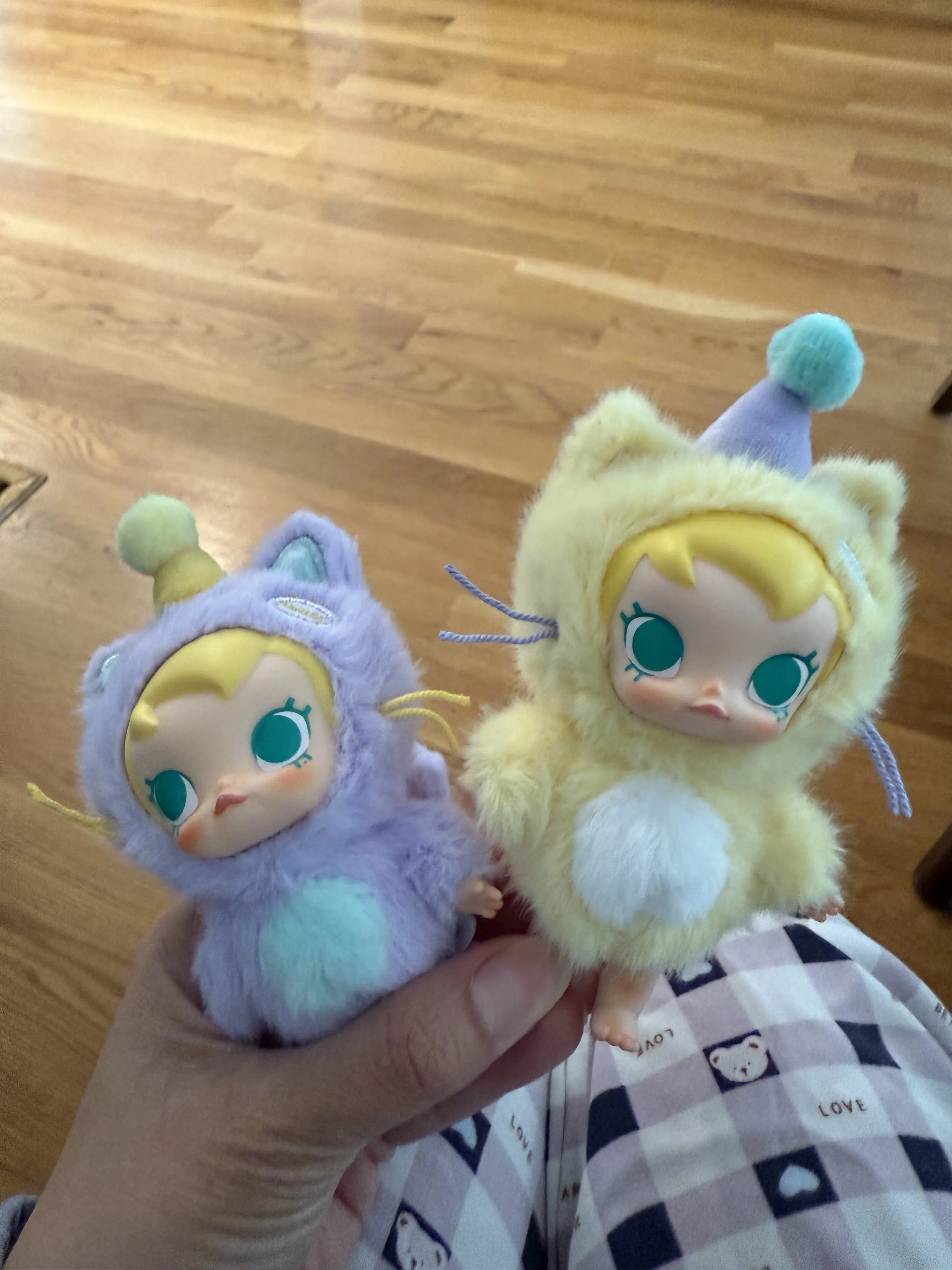 POP NOW:Baby Molly Pocket Friends Series-Vinyl Plush Pendant