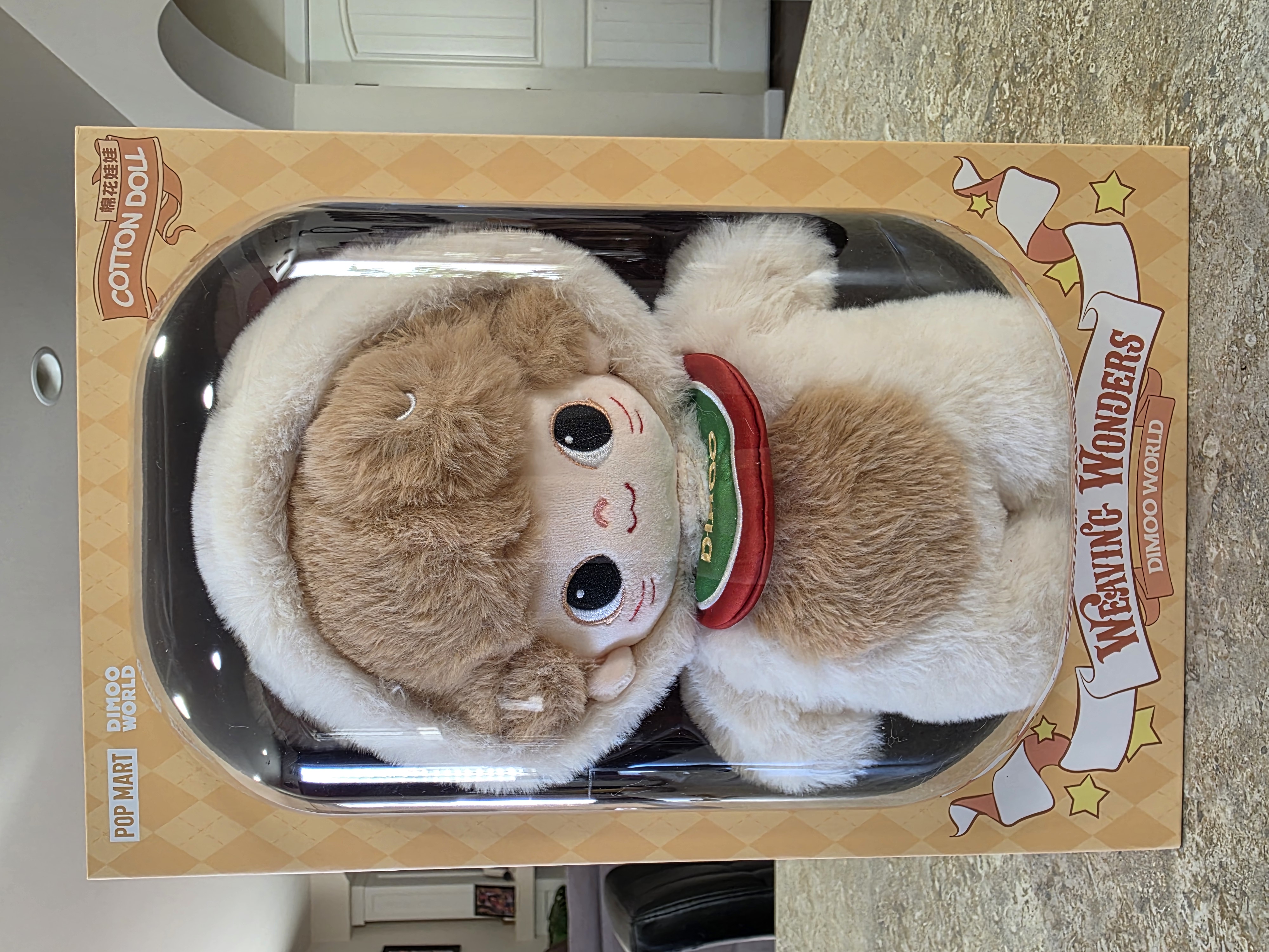 POP MART DIMOO 上海 COTTON コットンドール ぬいぐるみ DIMOO Weaving Wonders Series-20cm Cotton Doll - POP MART