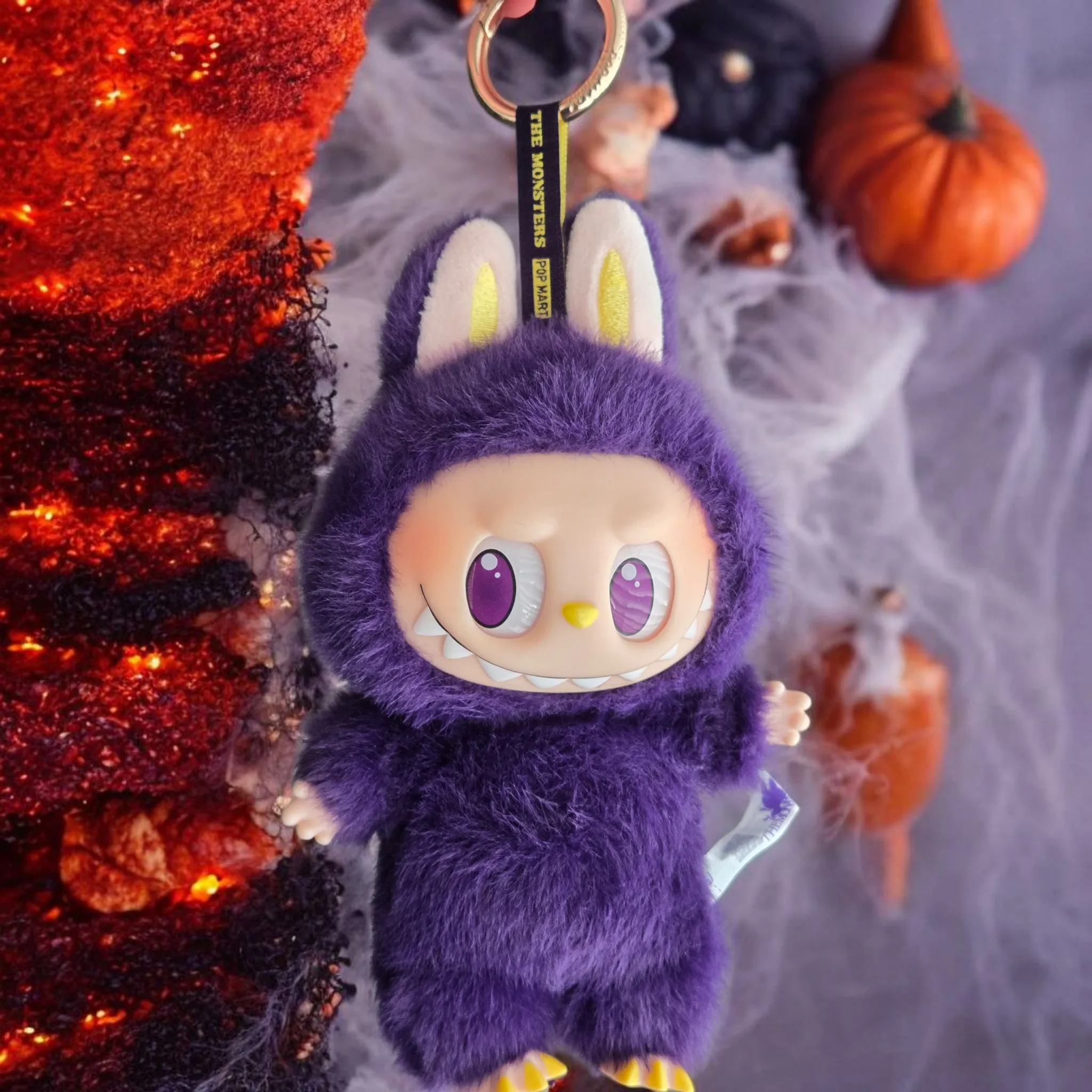 ポップマート CHECKMATE & WINGS OF FORTUNE LABUBU × PRONOUNCE - WINGS OF FORTUNE Vinyl Plush Hanging