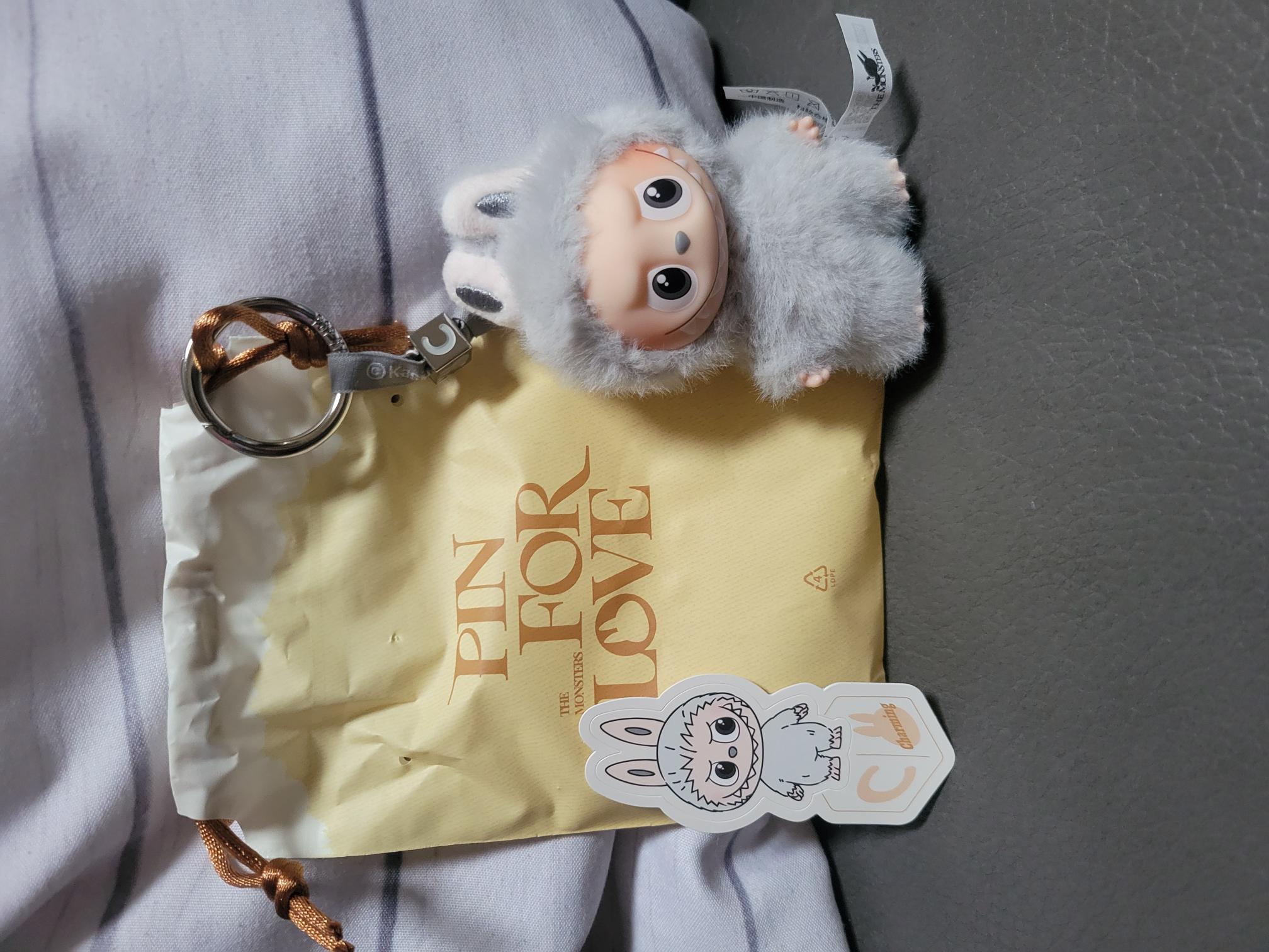 POP NOW:THE MONSTER PIN FOR LOVE SERIES - Vinyl Plush