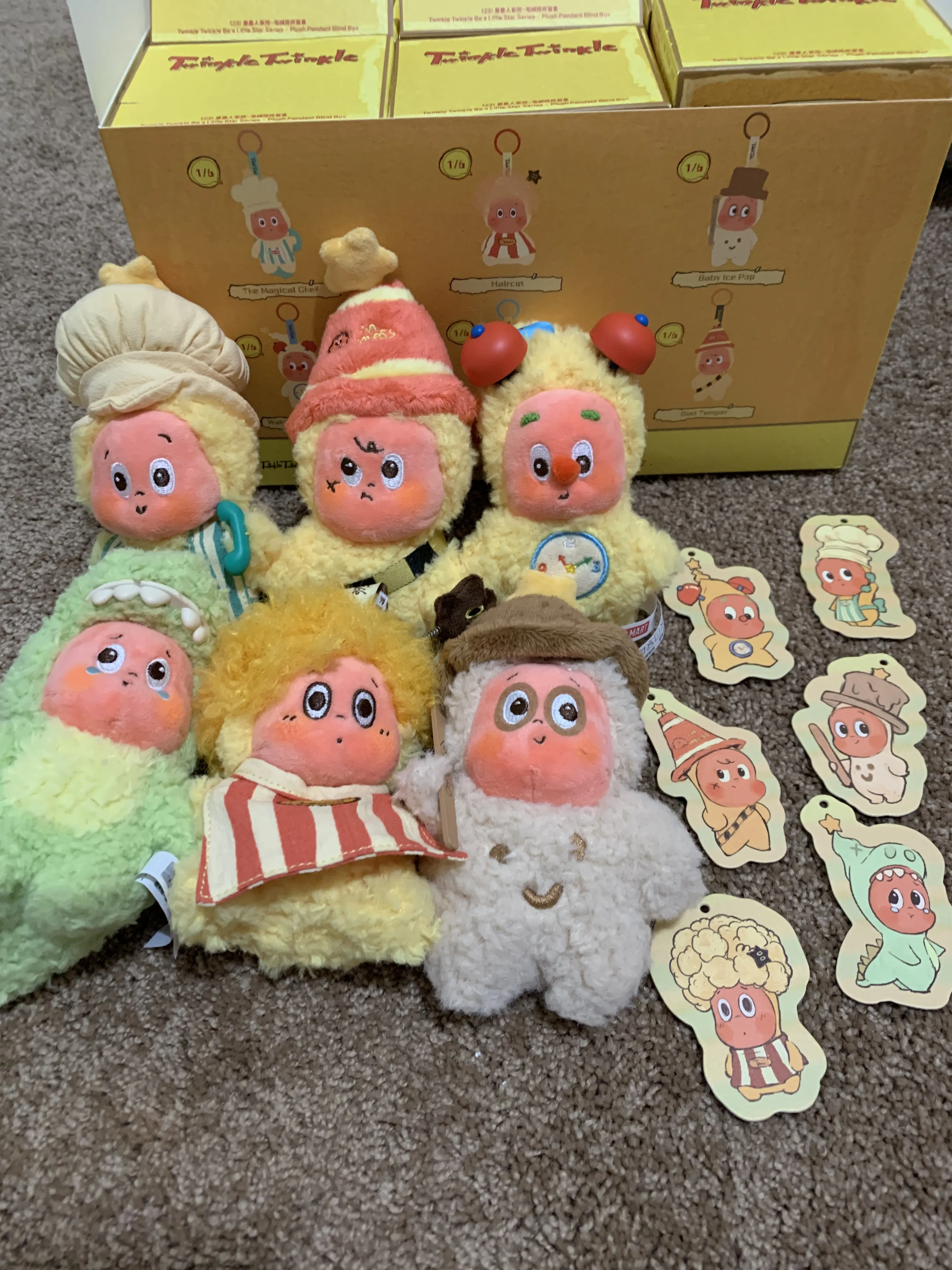 Twinkle Twinkle Be a Little Star Series - Plush Pendant