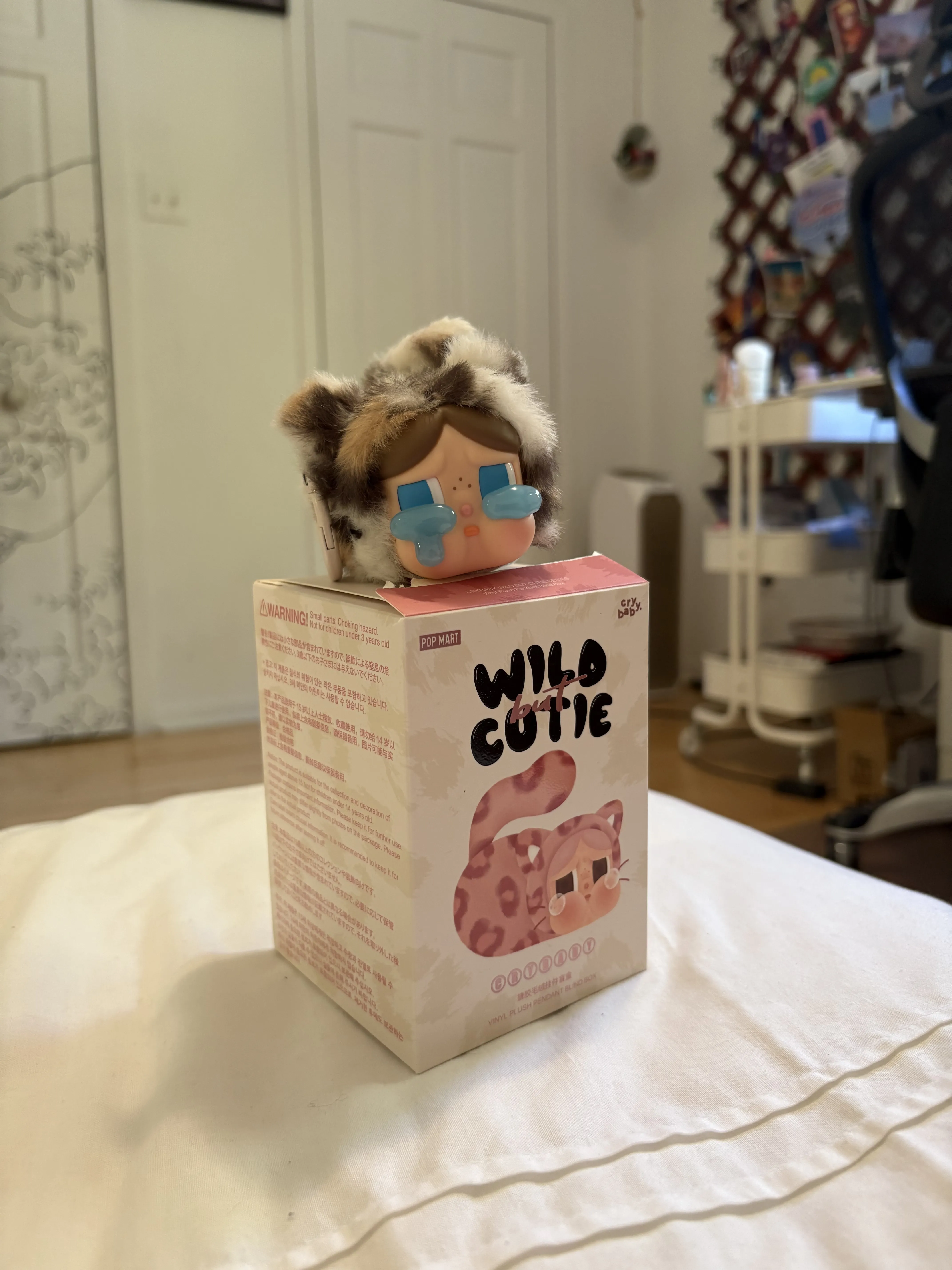 ラブブ WILD BUT CUTIE POPMART CRYBABY Wild but Cutie Series - Vinyl Plush Pendant Blind