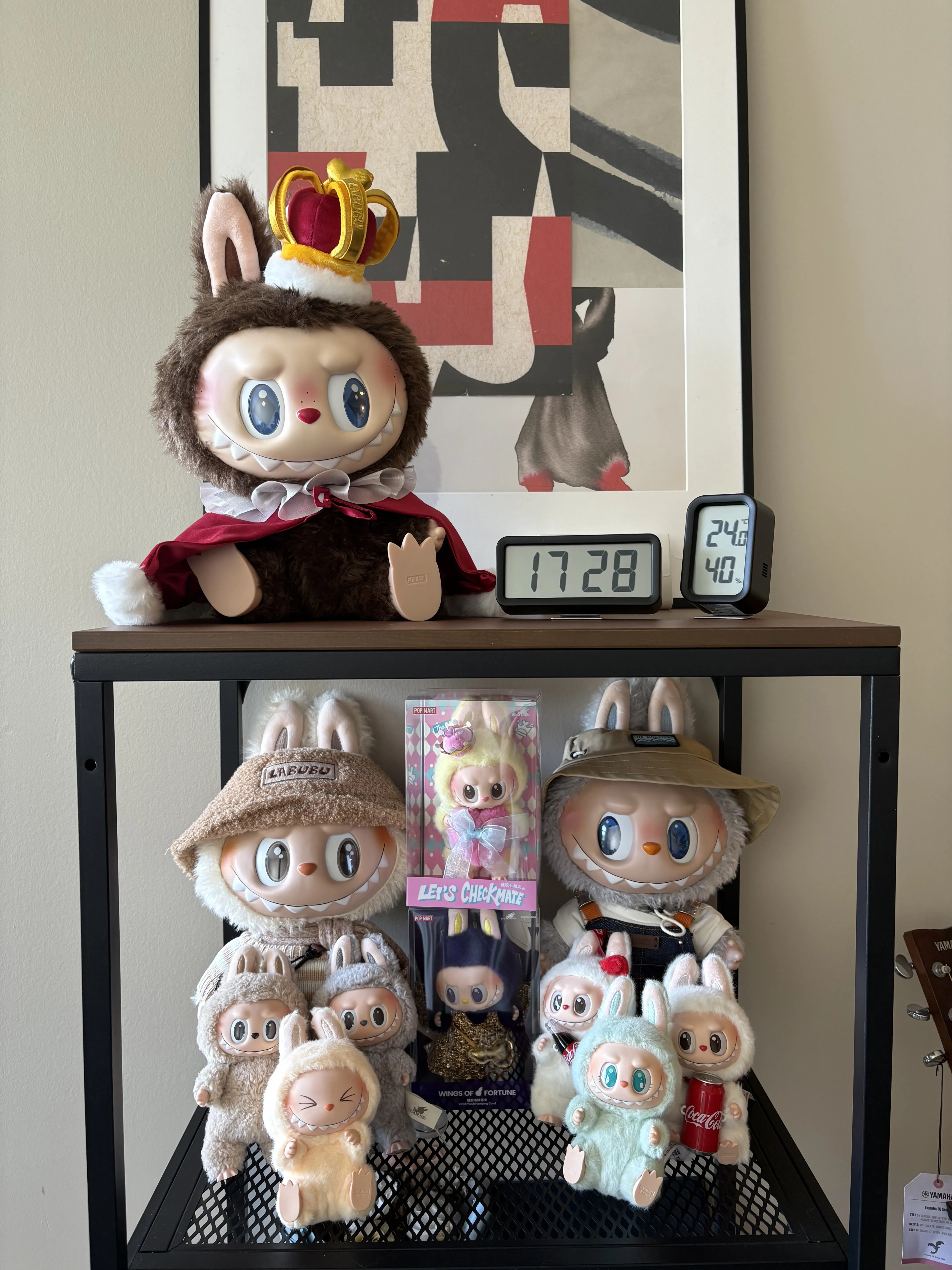 THE MONSTERS Let's Checkmate Series-Vinyl Plush Doll - POP