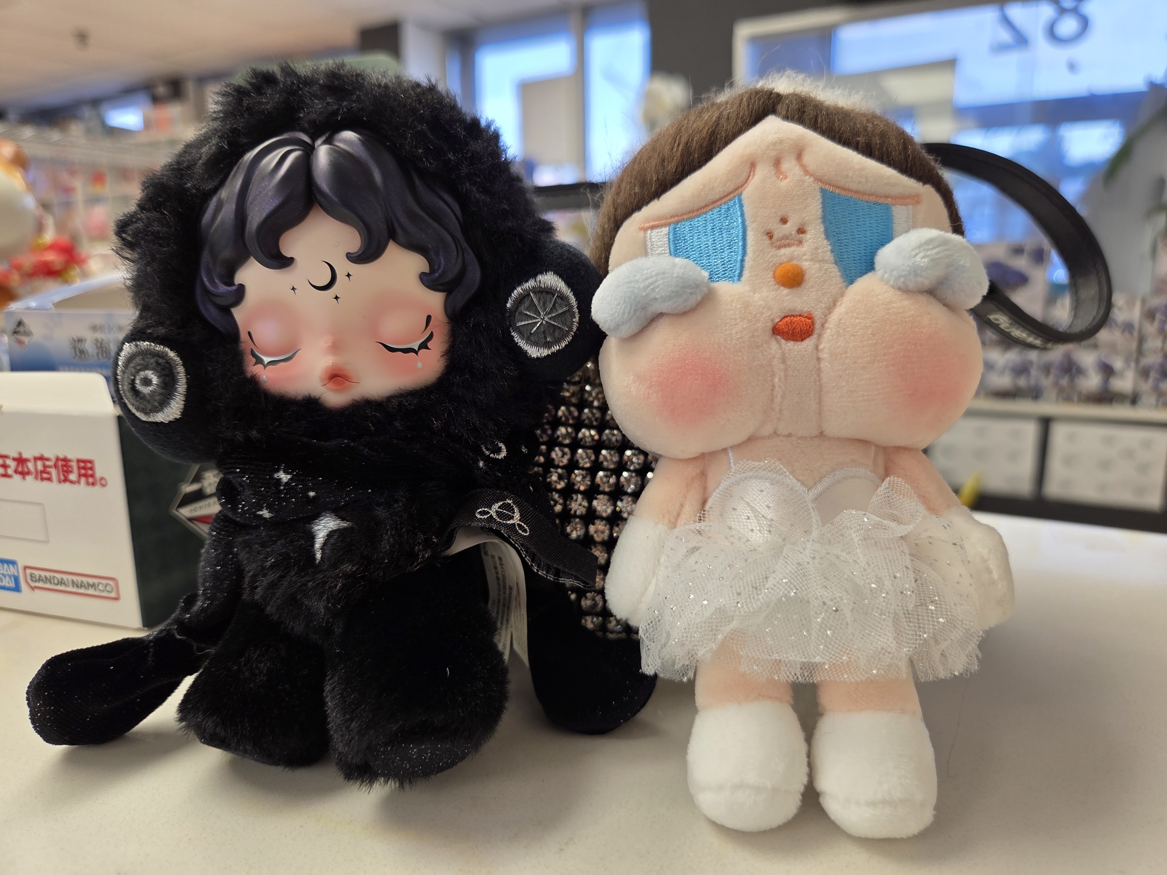 スカルパンダYou Found Me Darkness xスワロフスキー POP NOW:SKULLPANDA You Found Me! Series Plush Doll Pendant