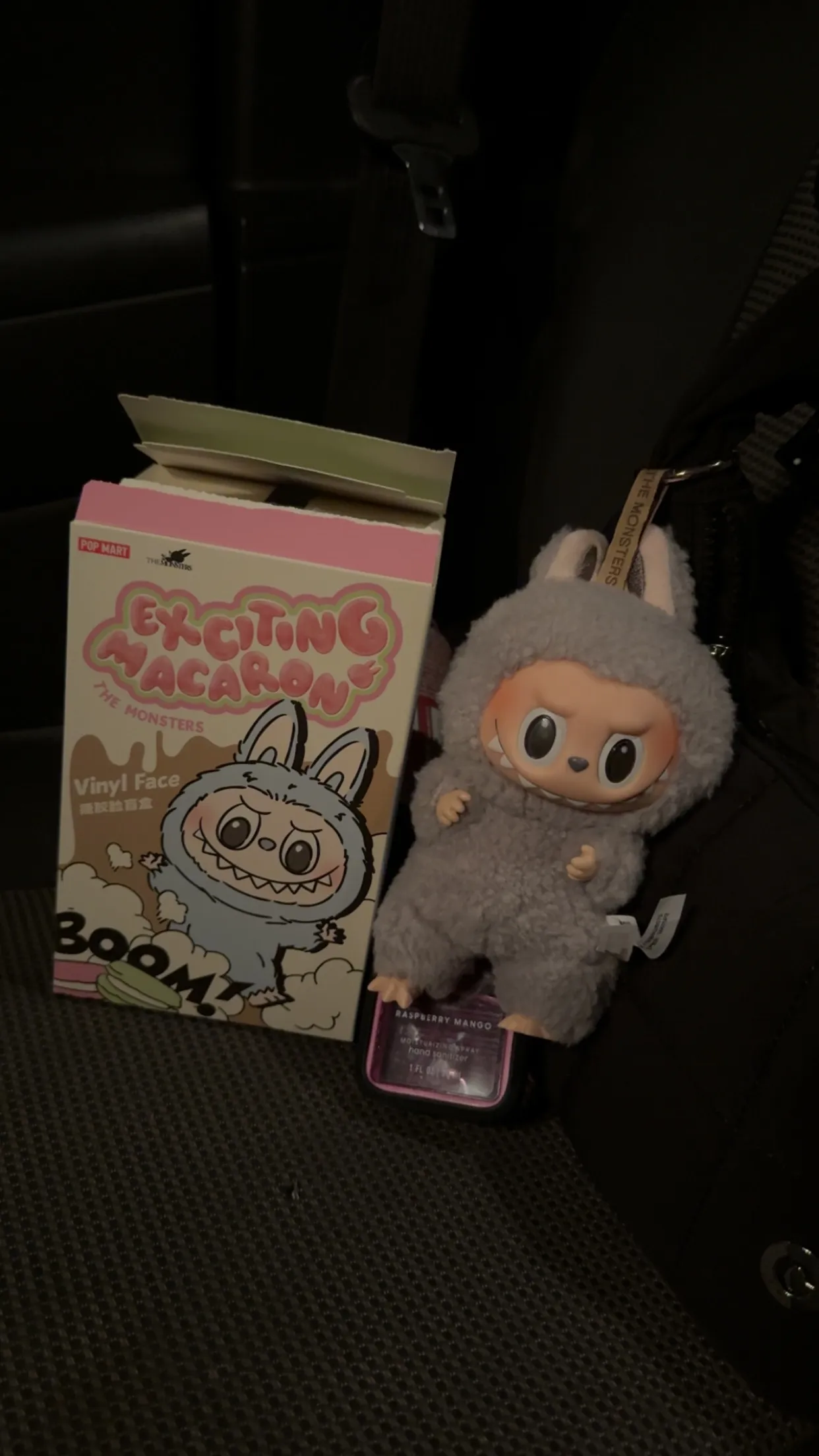 POP MART Exciting Macaron Vinyl Face ラブブ THE MONSTERS - Tasty Macarons Vinyl Face Blind Box | Blind