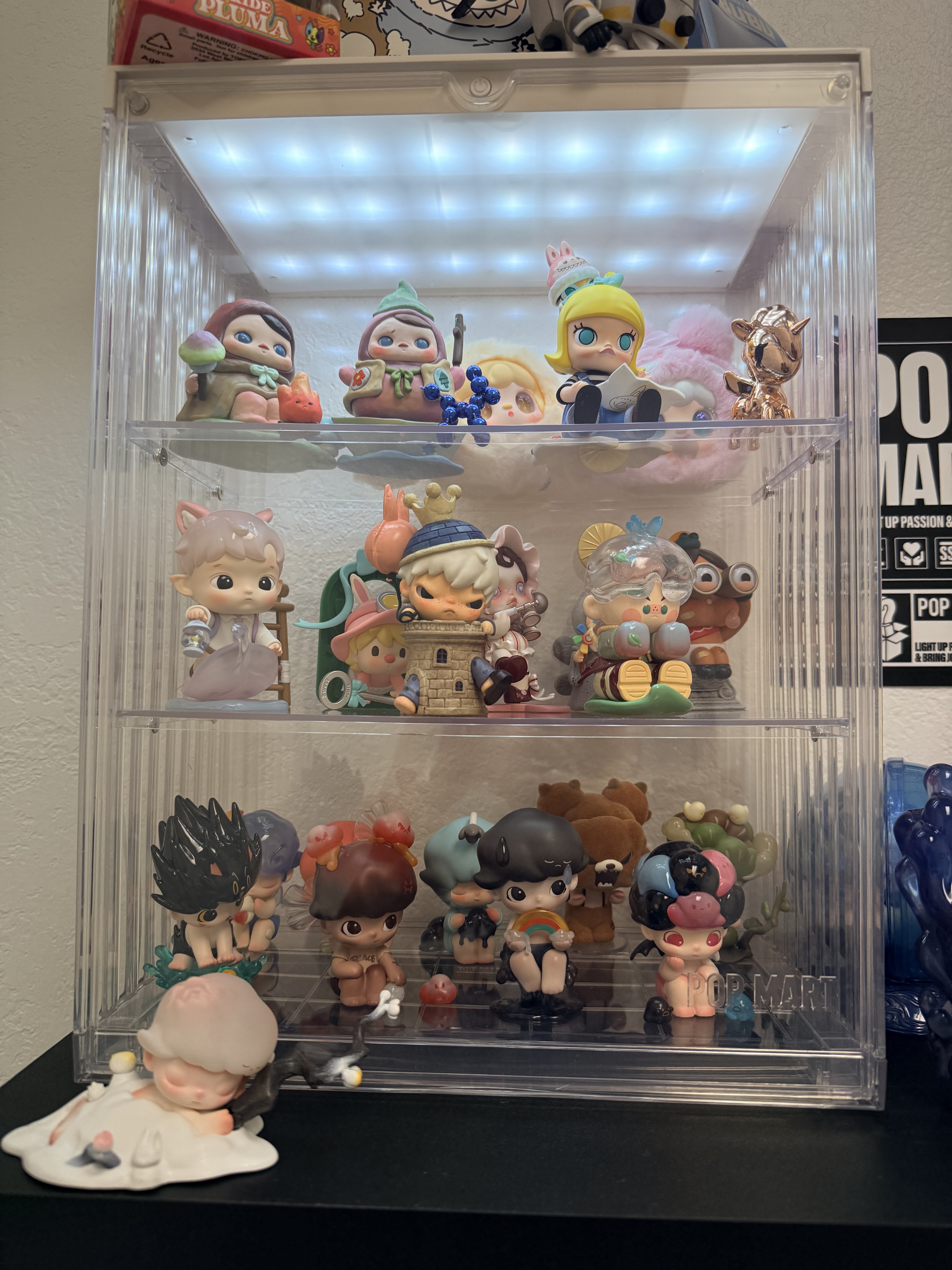 家具・インテリア POPMART 400% Lighted Display Container 2 POP MART