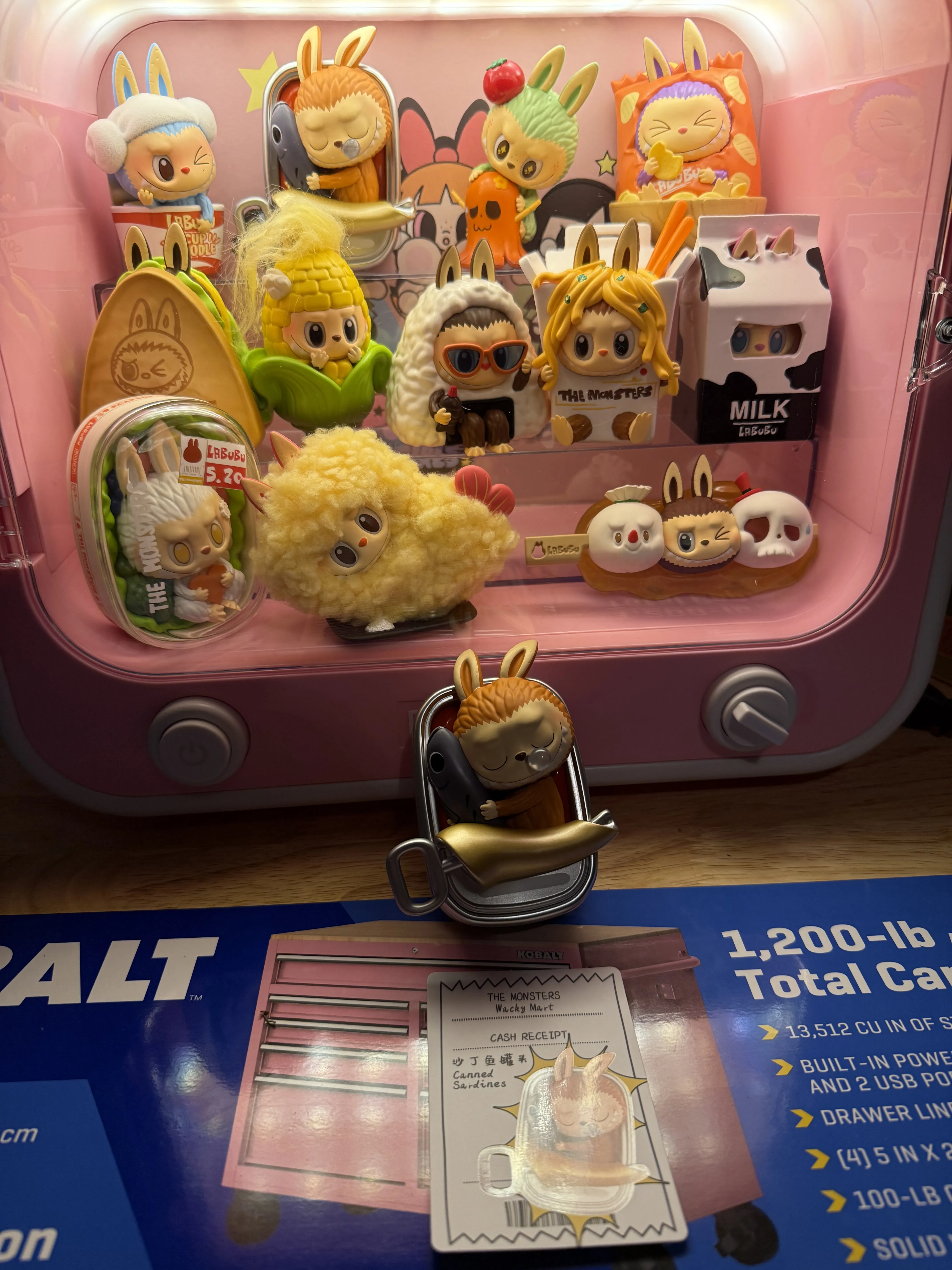 CRYBABY × Powerpuff Girls Series-TV Set Luminous Display Container