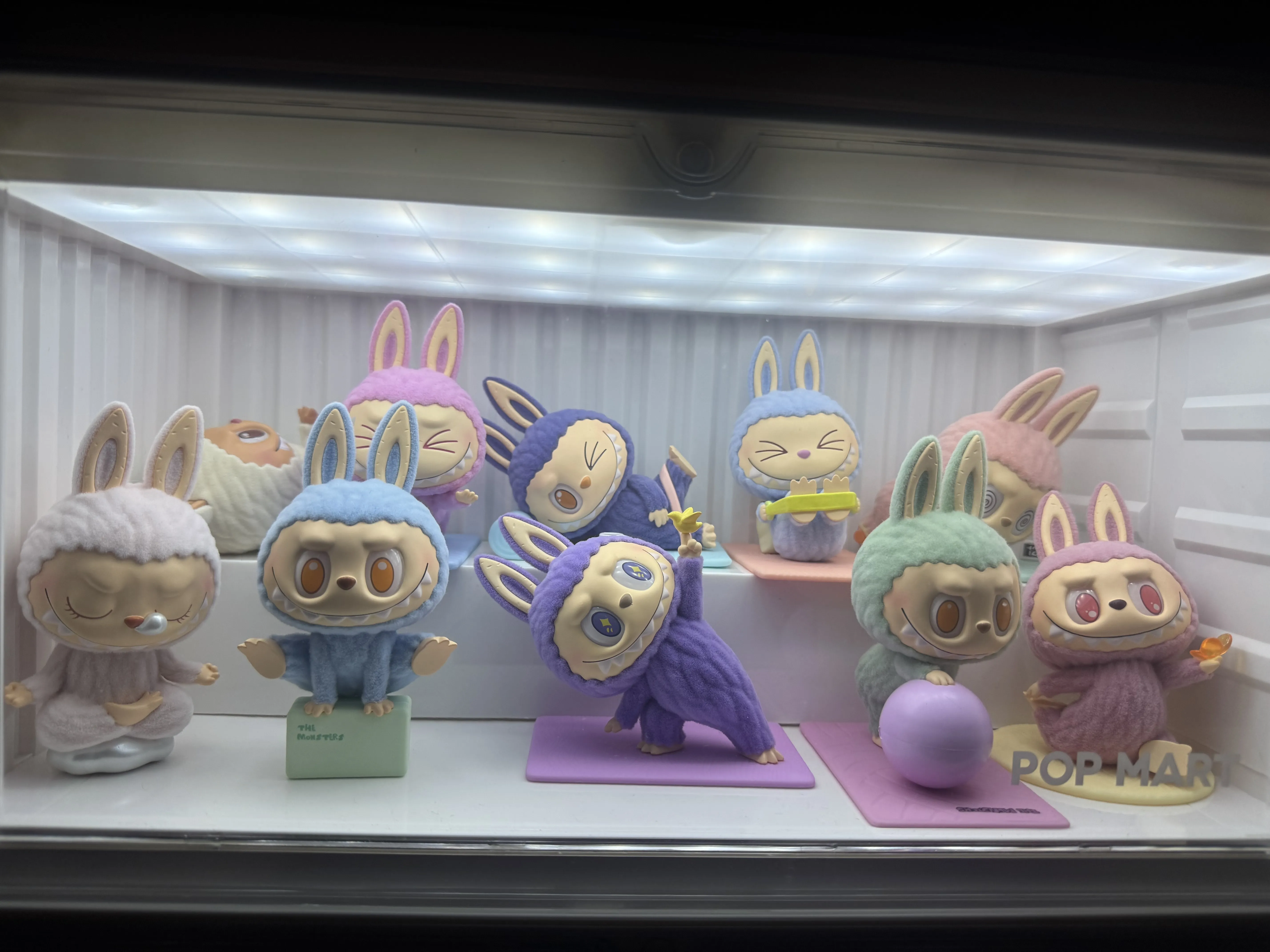 POP NOW:THE MONSTERS Lazy Yoga Series Figures - POP MART