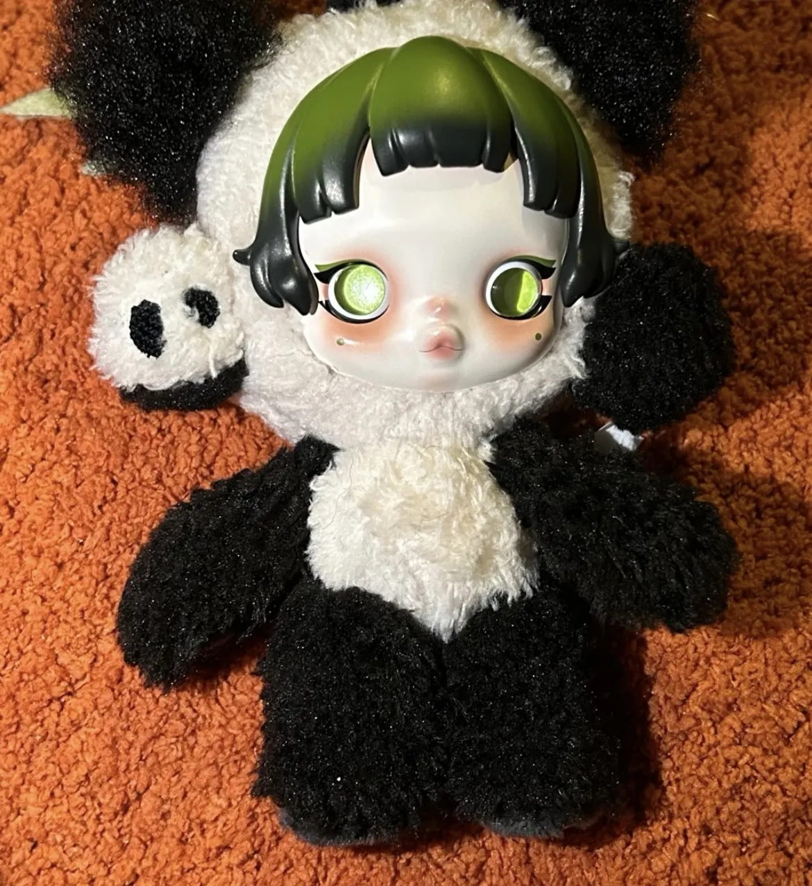 SKULLPANDA Lazy Panda Plush Doll Pendant - POP MART (United