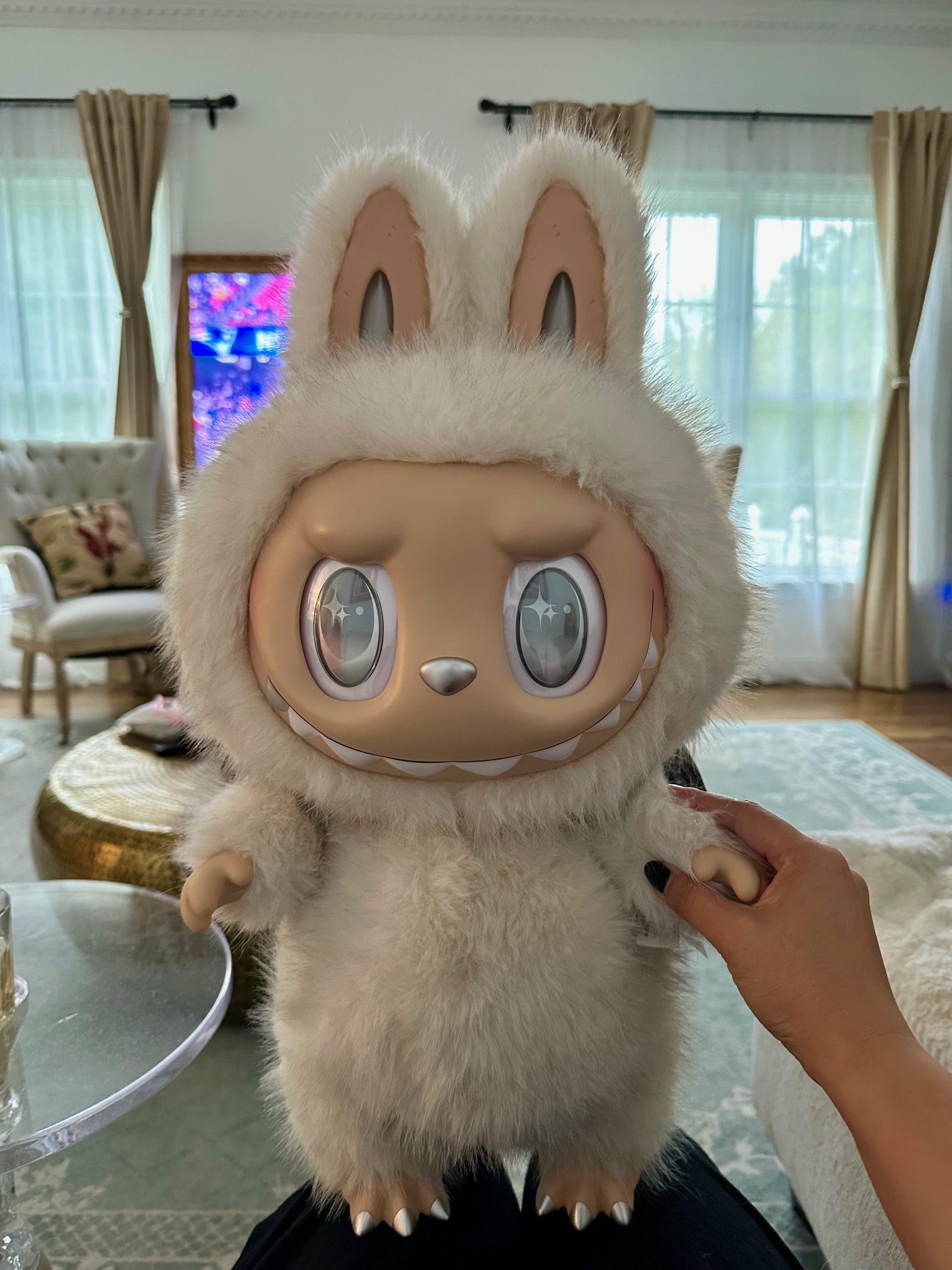 THE MONSTERS - ANGEL IN CLOUDS Vinyl Face Doll - POP MART