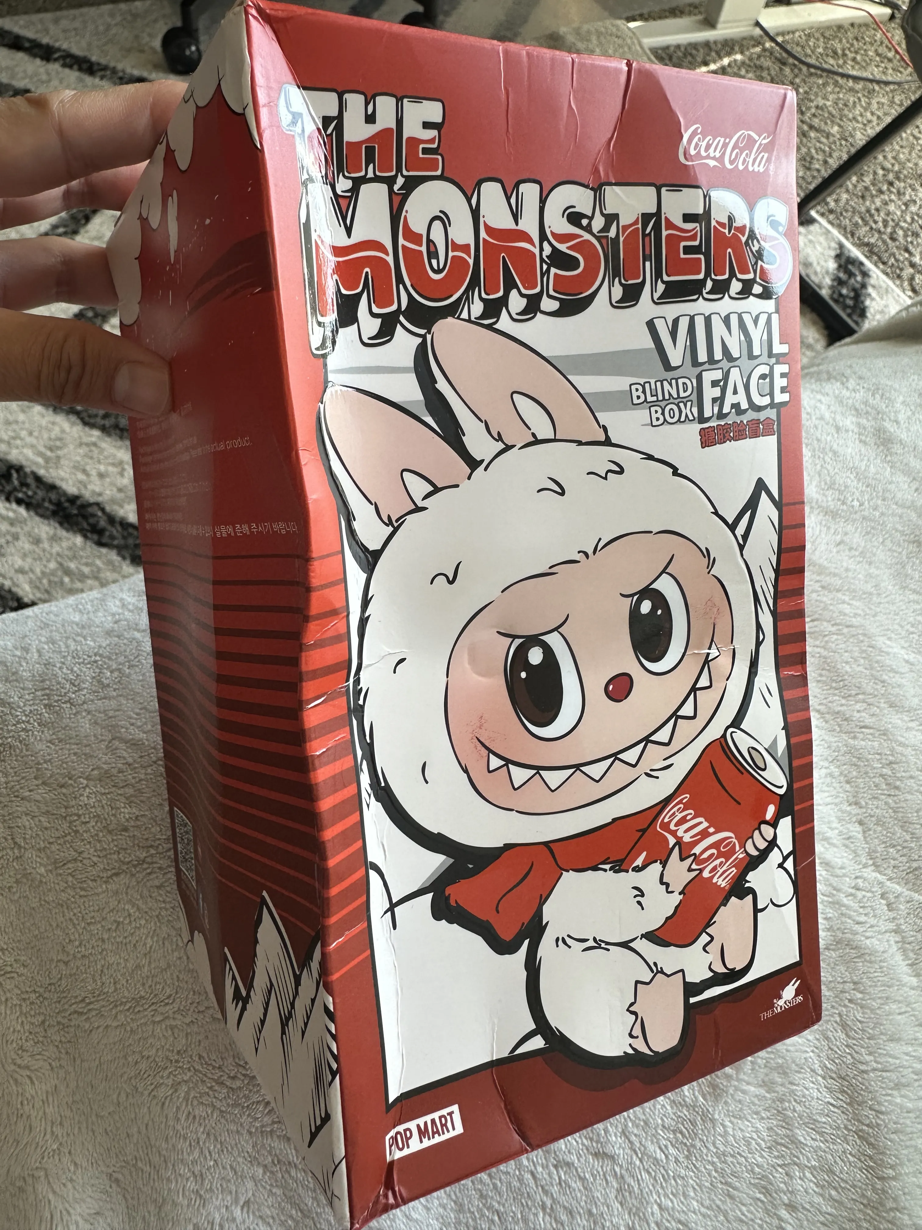 ぬいぐるみ Coca-Cola THEMONSTERS HaveASeat THE MONSTERS COCA-COLA Series Figures - POP MART (United States)