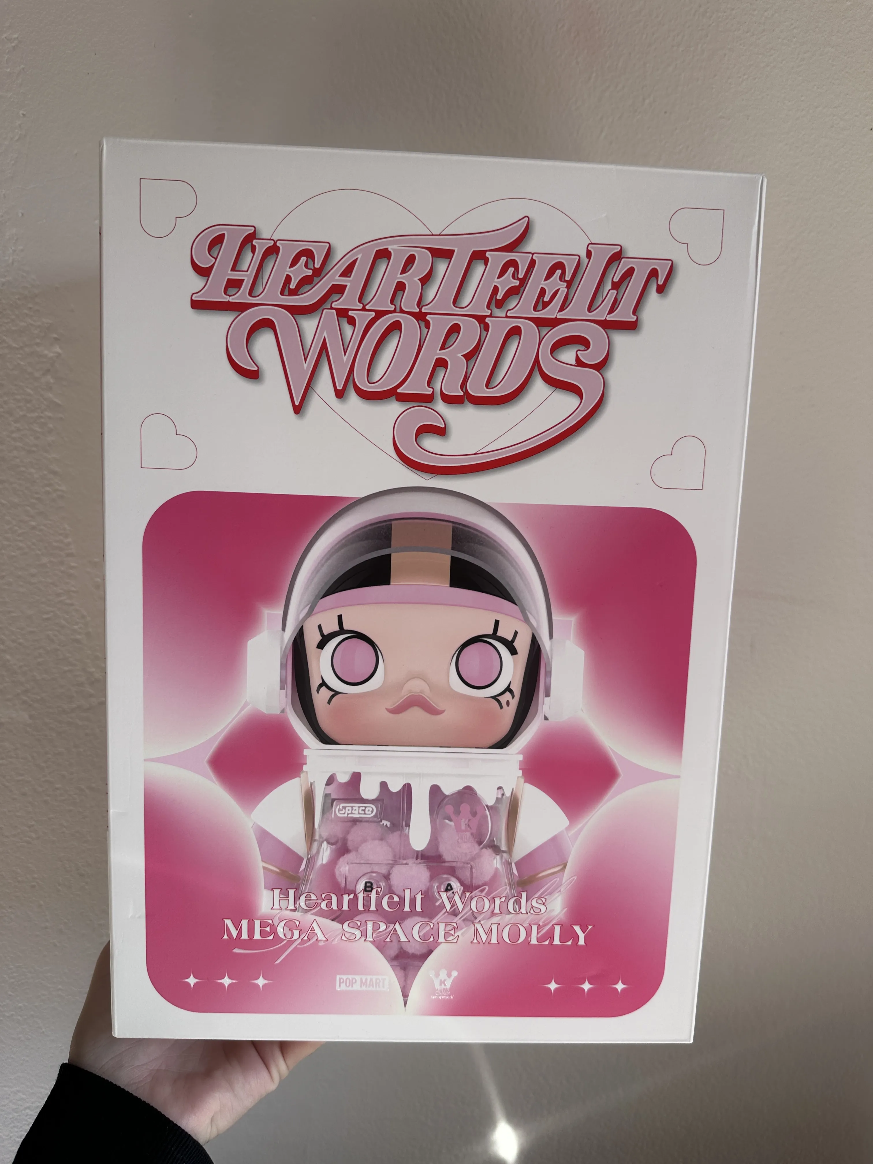MEGA SPACE MOLLY 400% Heartfelt Words | All MEGA - POP MART