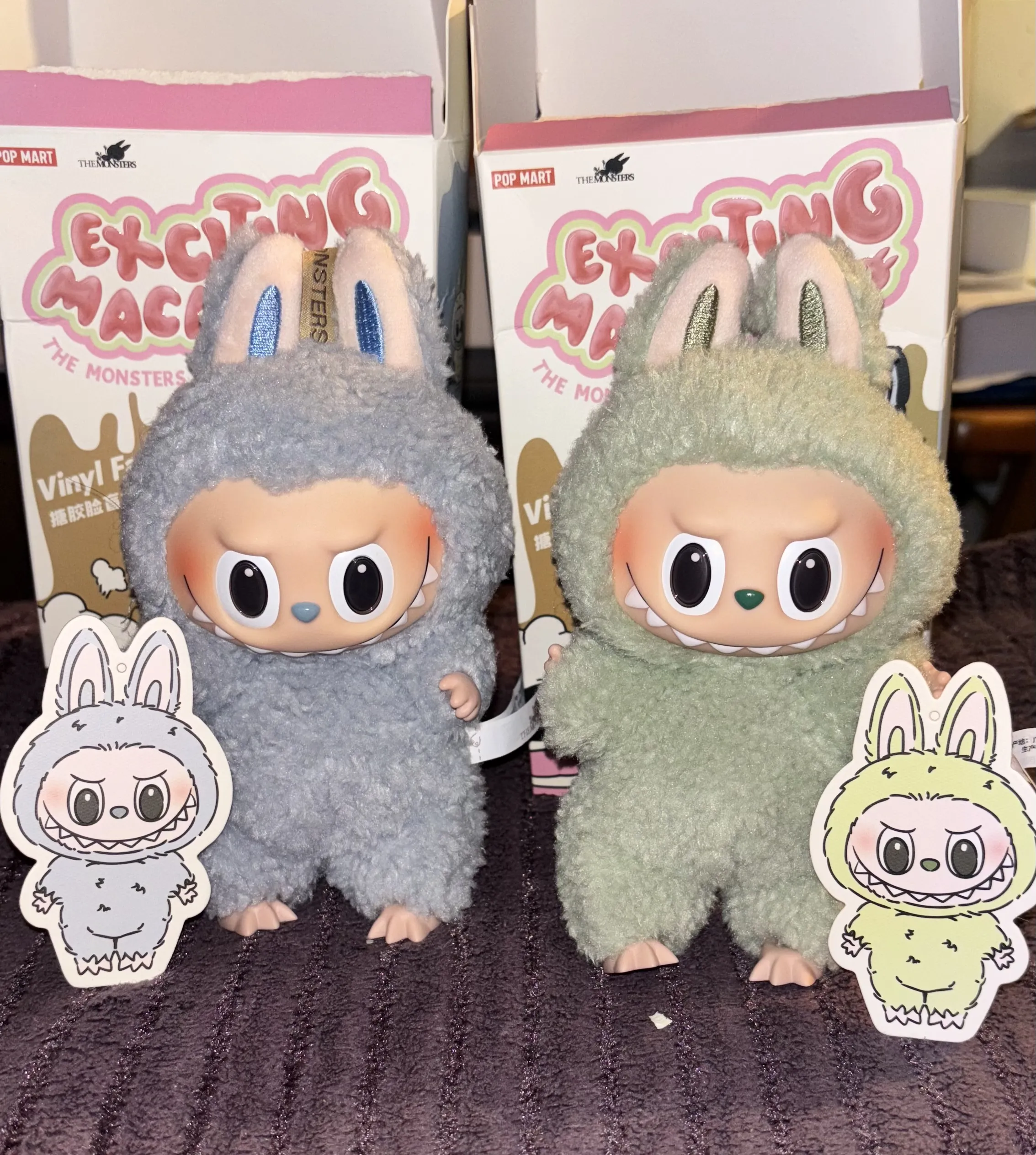 アイドル POP MART THE MONSTERS (LABUBU) THE MONSTERS - BEST OF LUCK Vinyl Plush Doll | Designer