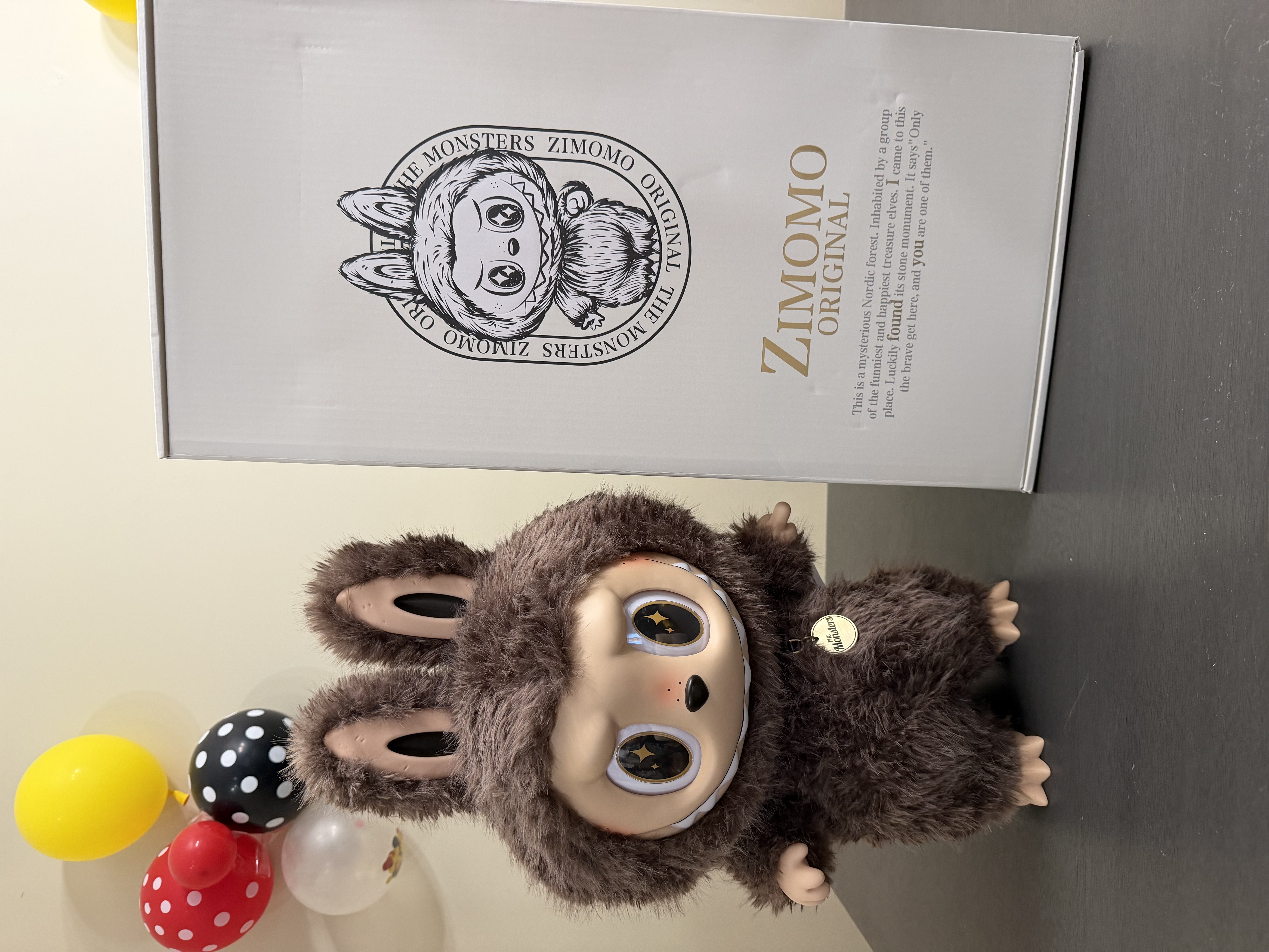 正規品】POPMART ZIMOMO I FOUND YOU ジモモ 茶ジモ Labubu -ZIMOMO I