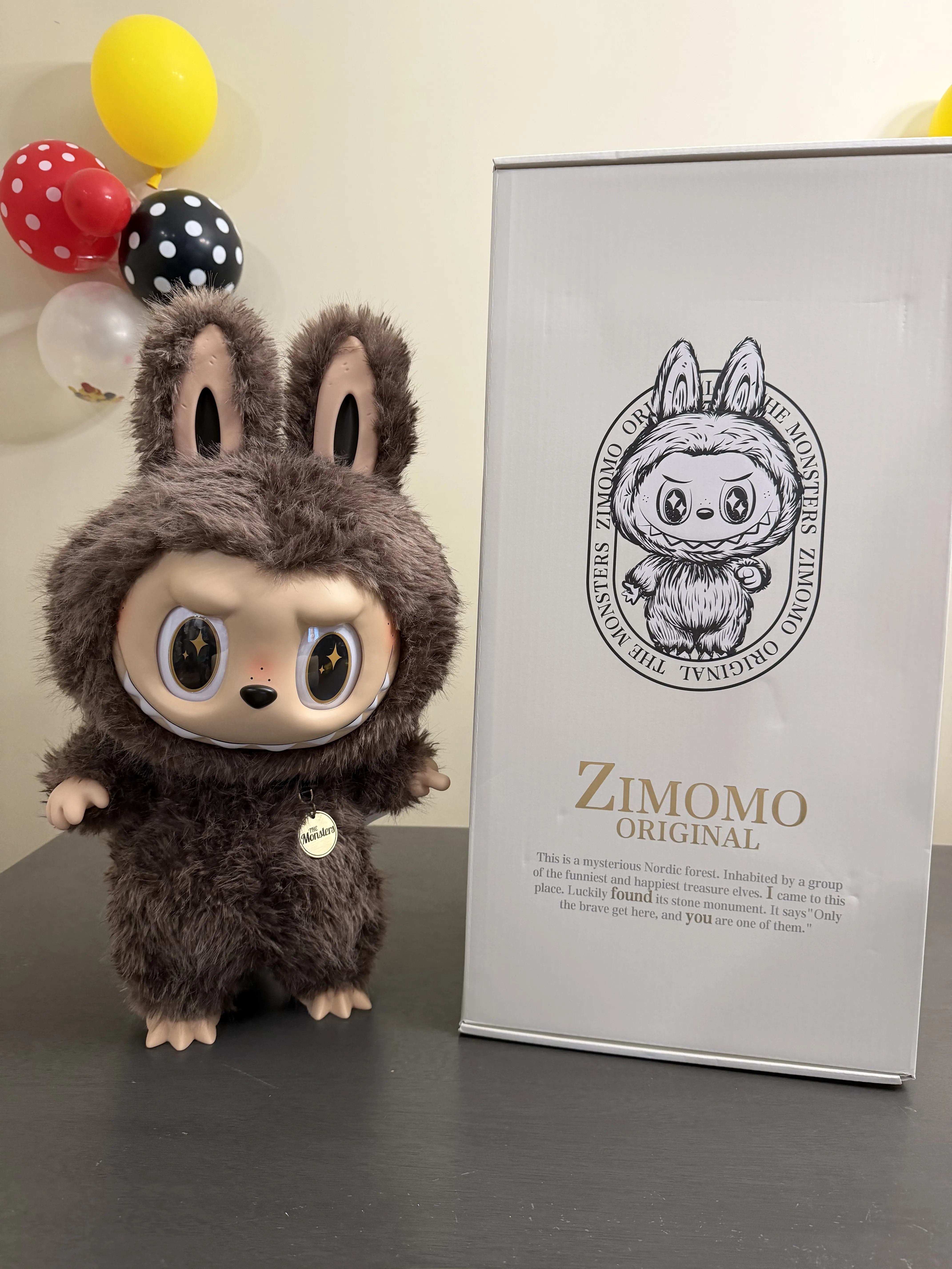 POPMART⭐ Labubu⭐I FOUND YOU⭐Zimomo ぬいぐるみ THE MONSTERS - BEST OF LUCK Vinyl Plush Doll | Designer