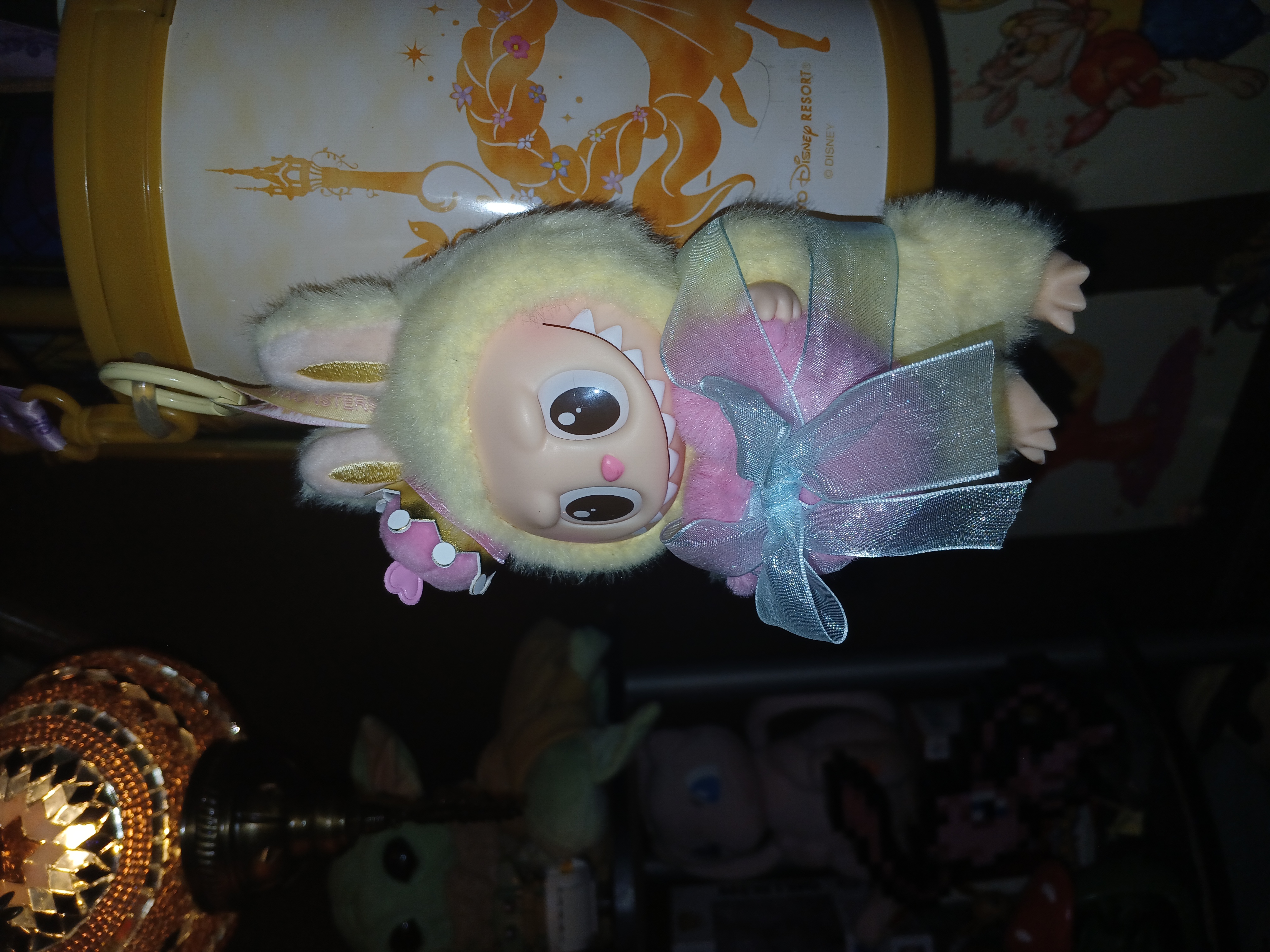 THE MONSTERS Let's Checkmate Series-Vinyl Plush Hanging Card