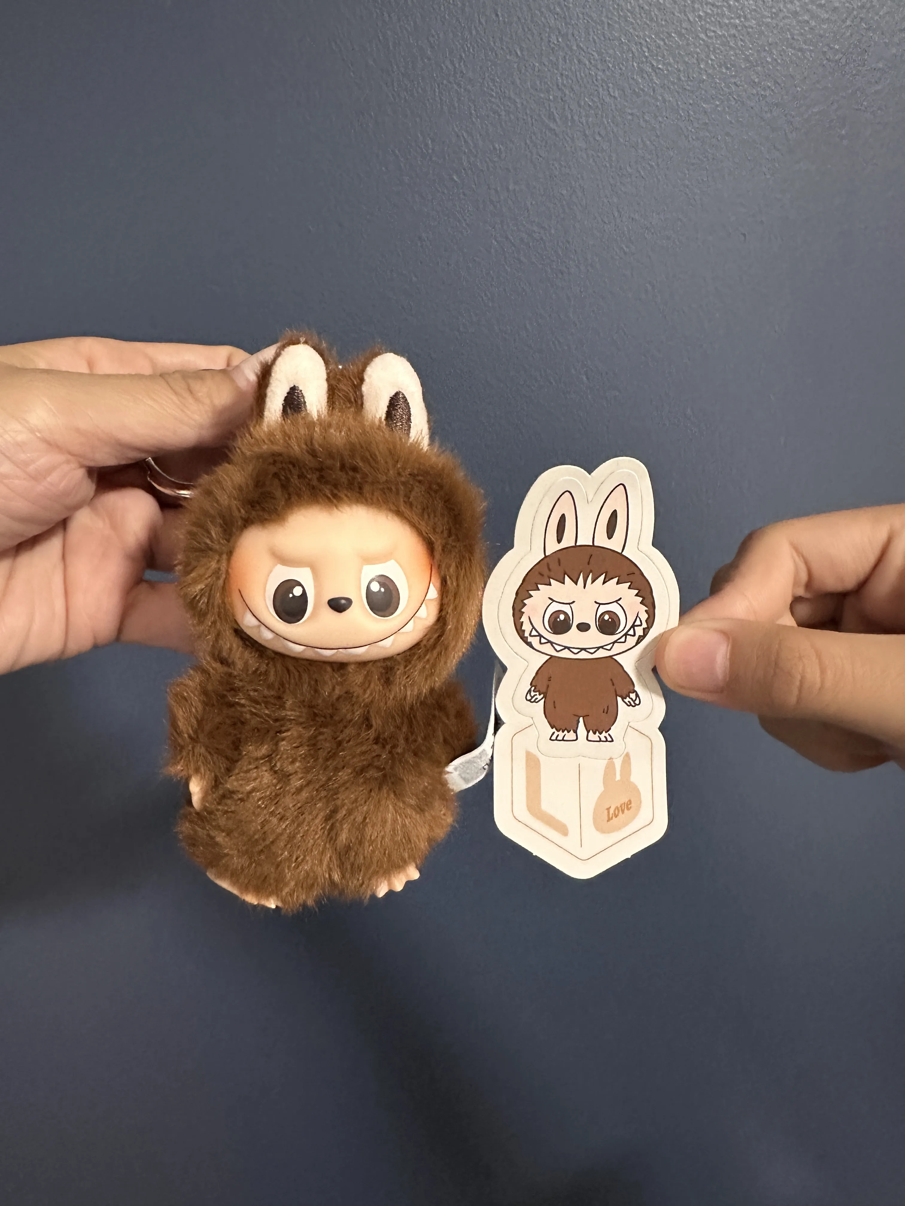 THE MONSTER PIN FOR LOVE SERIES - Vinyl Plush Pendant blind