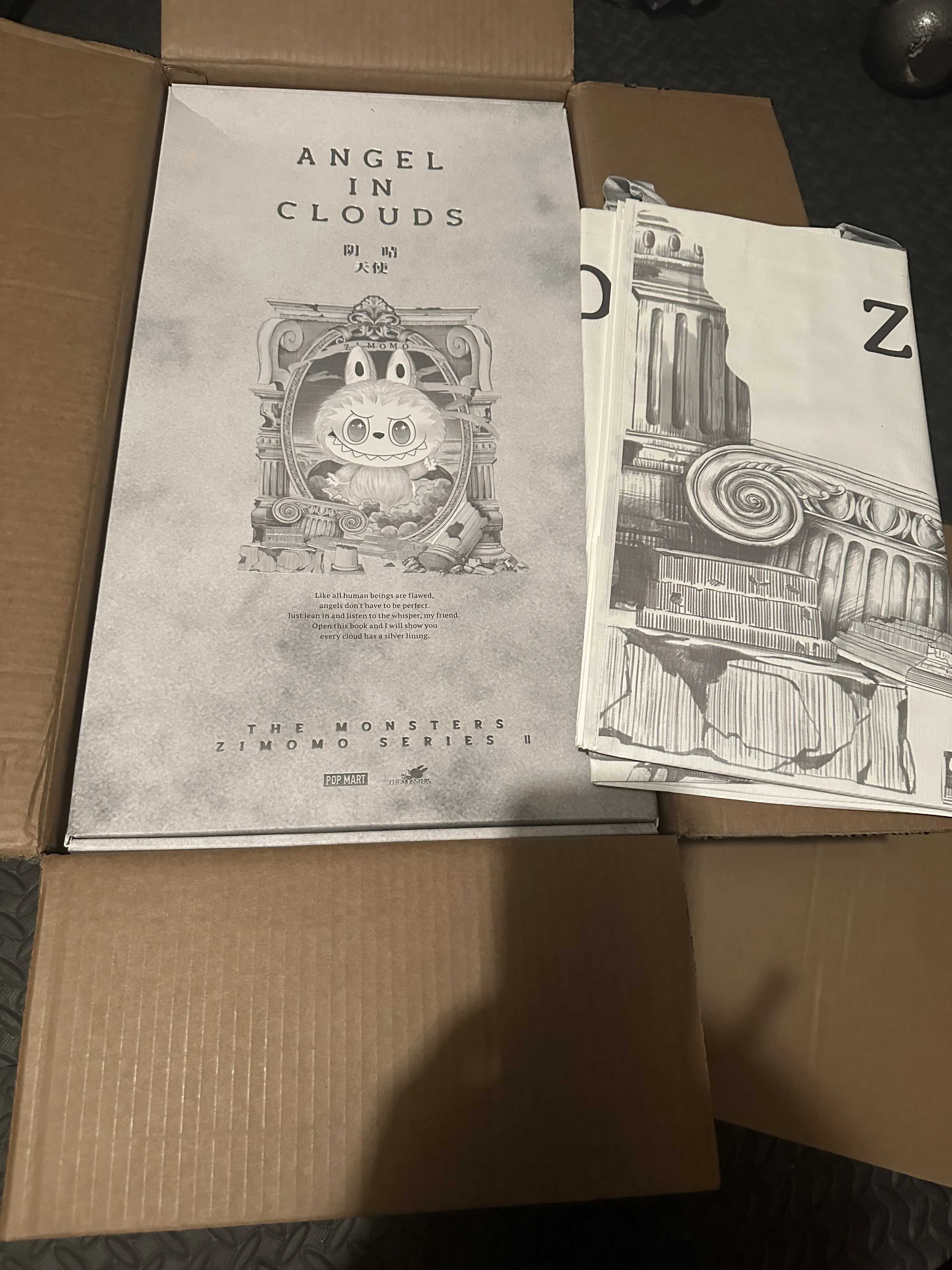 THE MONSTERS - ANGEL IN CLOUDS Vinyl Face Doll - POP MART