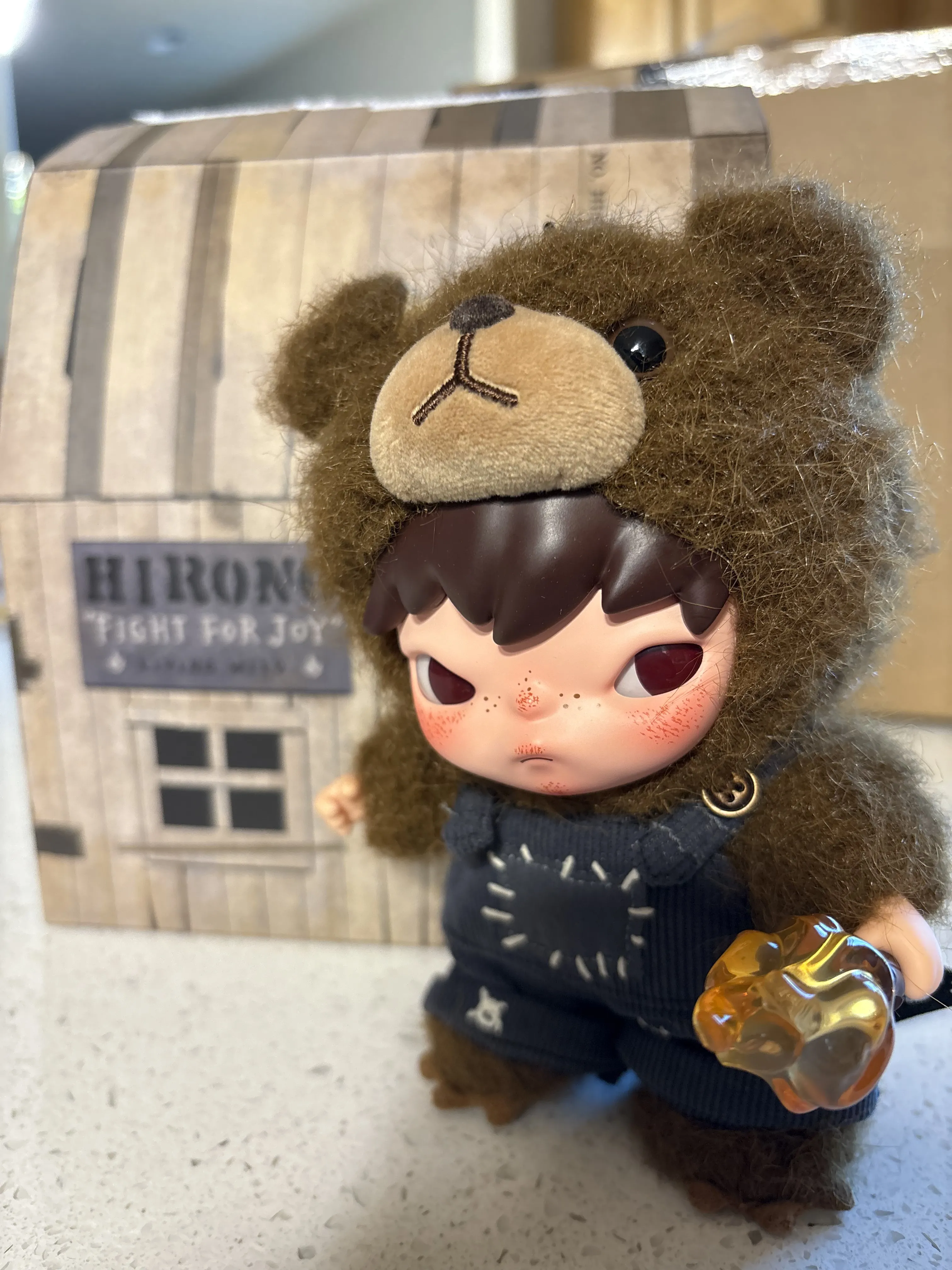 Hirono Living Wild-Fight for Joy Plush Doll - POP MART