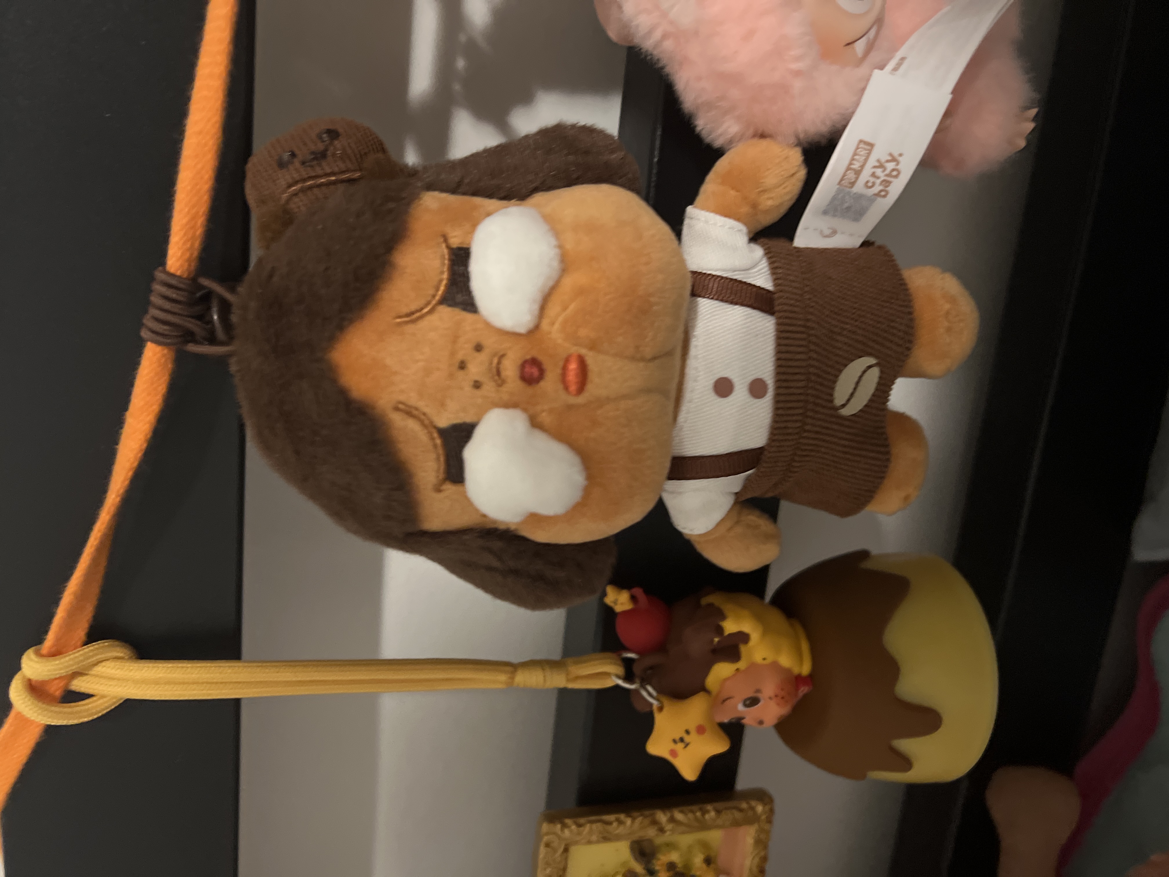 POP NOW:POP BEAN Coffee Factory Series-Plush Pendant - POP