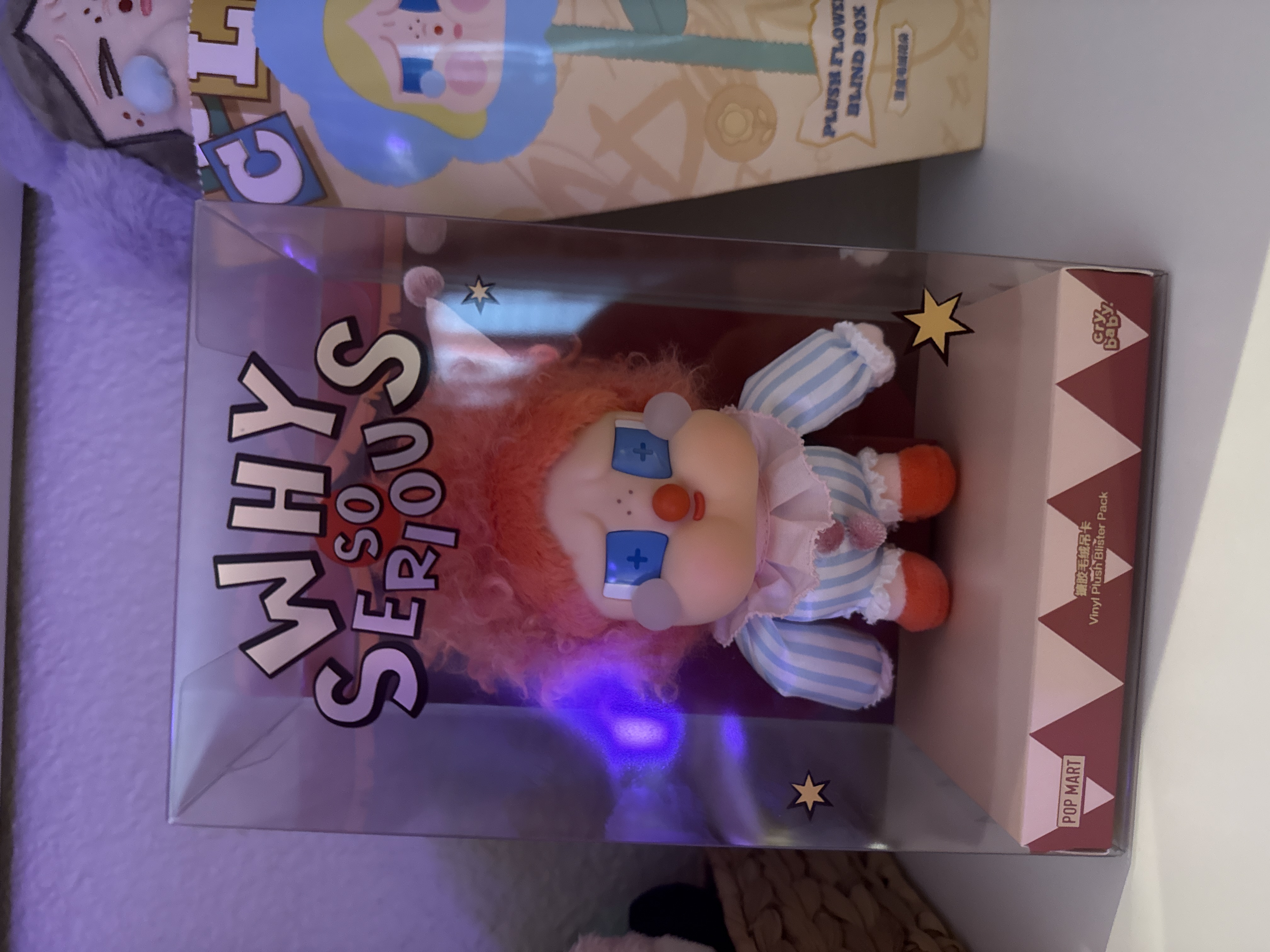 WHY SO SERIOUS SERIES-CRYBABY Vinyl Plush Blister Pack - POP