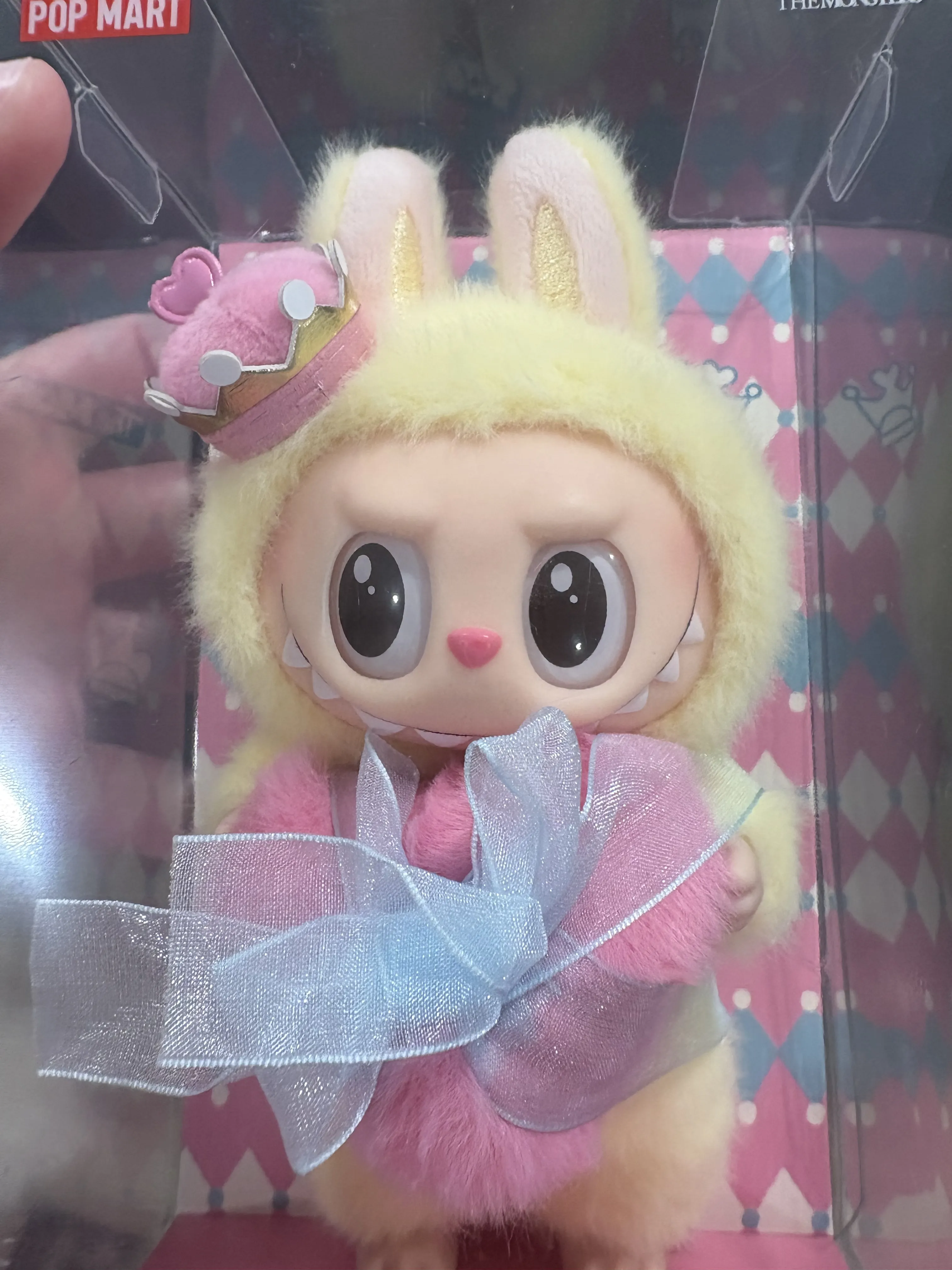 THE MONSTERS Let's Checkmate Series-Vinyl Plush Hanging Card - POP