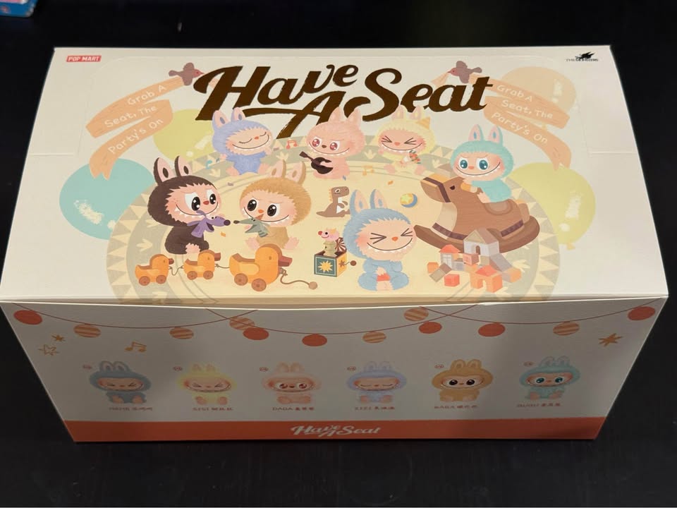 THE MONSTERS - Have a Seat Vinyl Plush Blind Box | Blind