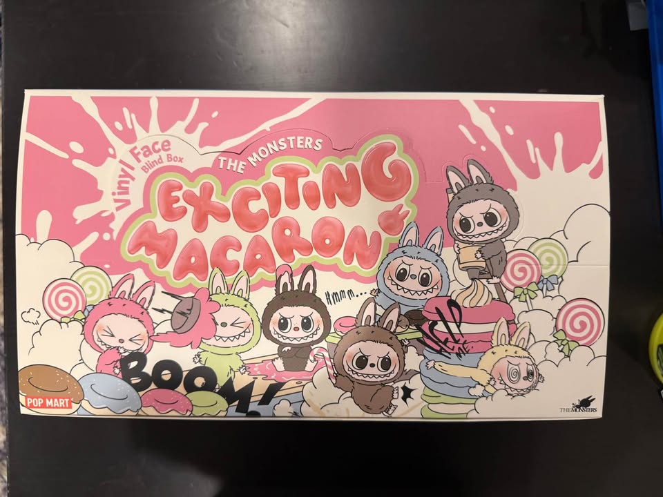 正規品　POP MART macaron ラブブ THE MONSTERS - Tasty Macarons Vinyl Face Blind Box | Blind