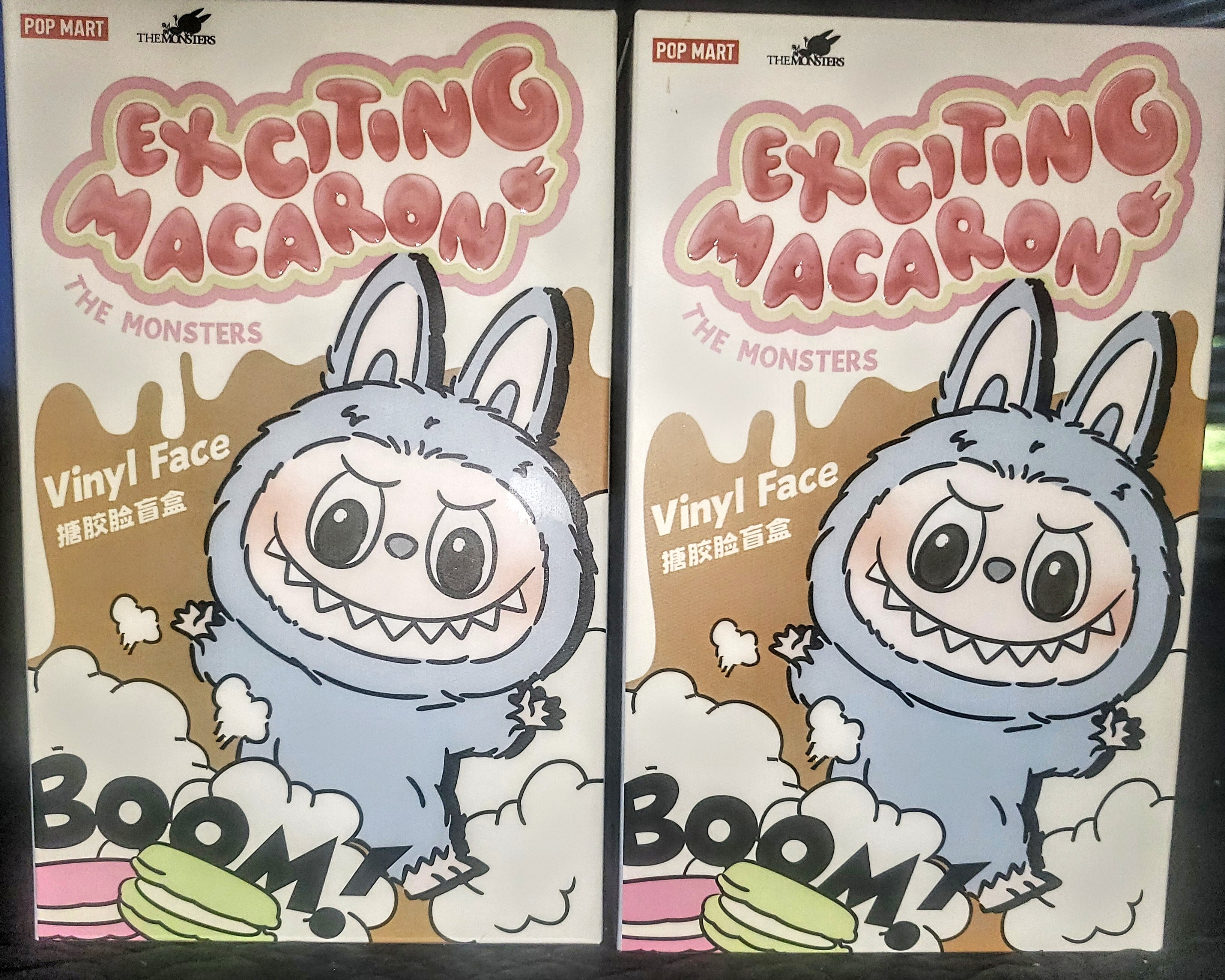 POP MART THE MONSTERS Macaron 8個セット THE MONSTERS - Tasty Macarons Vinyl Face Blind Box | Blind