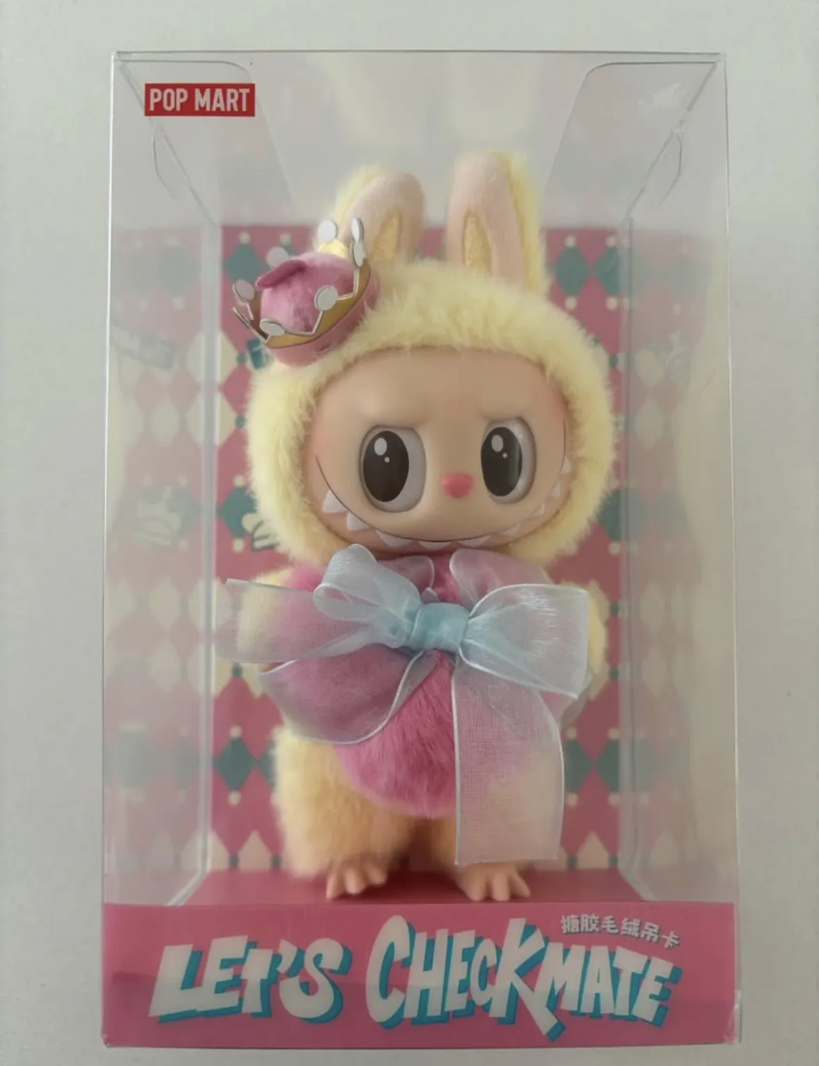 THE MONSTERS Let's Checkmate Series-Vinyl Plush Hanging Card - POP