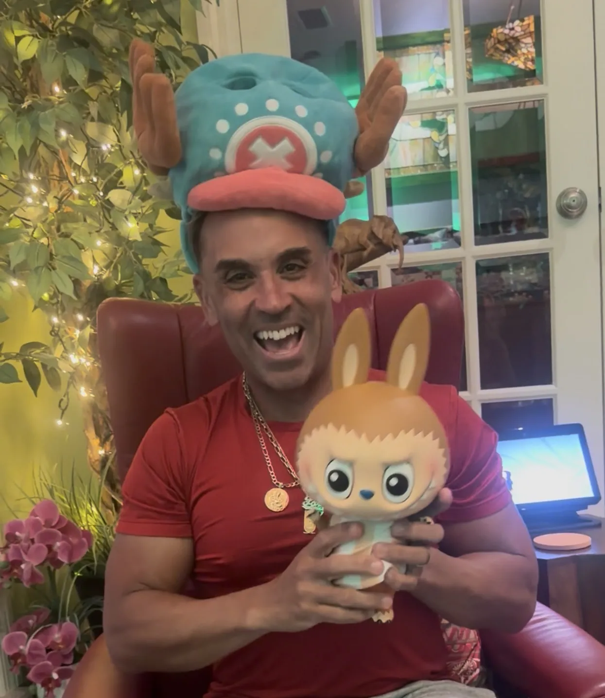 MEGA LABUBU 400% TONY TONY CHOPPER - POP MART (Mexico)
