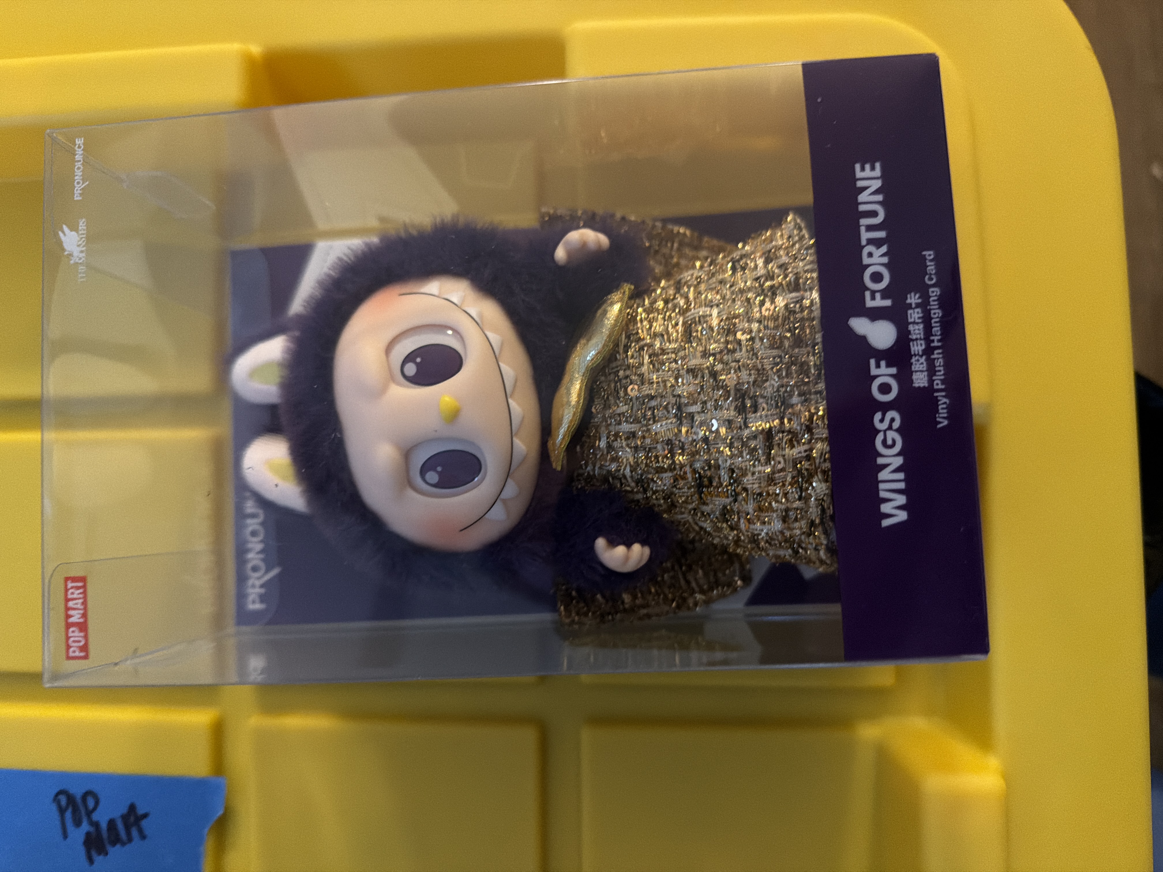 LABUBU × PRONOUNCE - WINGS OF FORTUNE Vinyl Plush Hanging