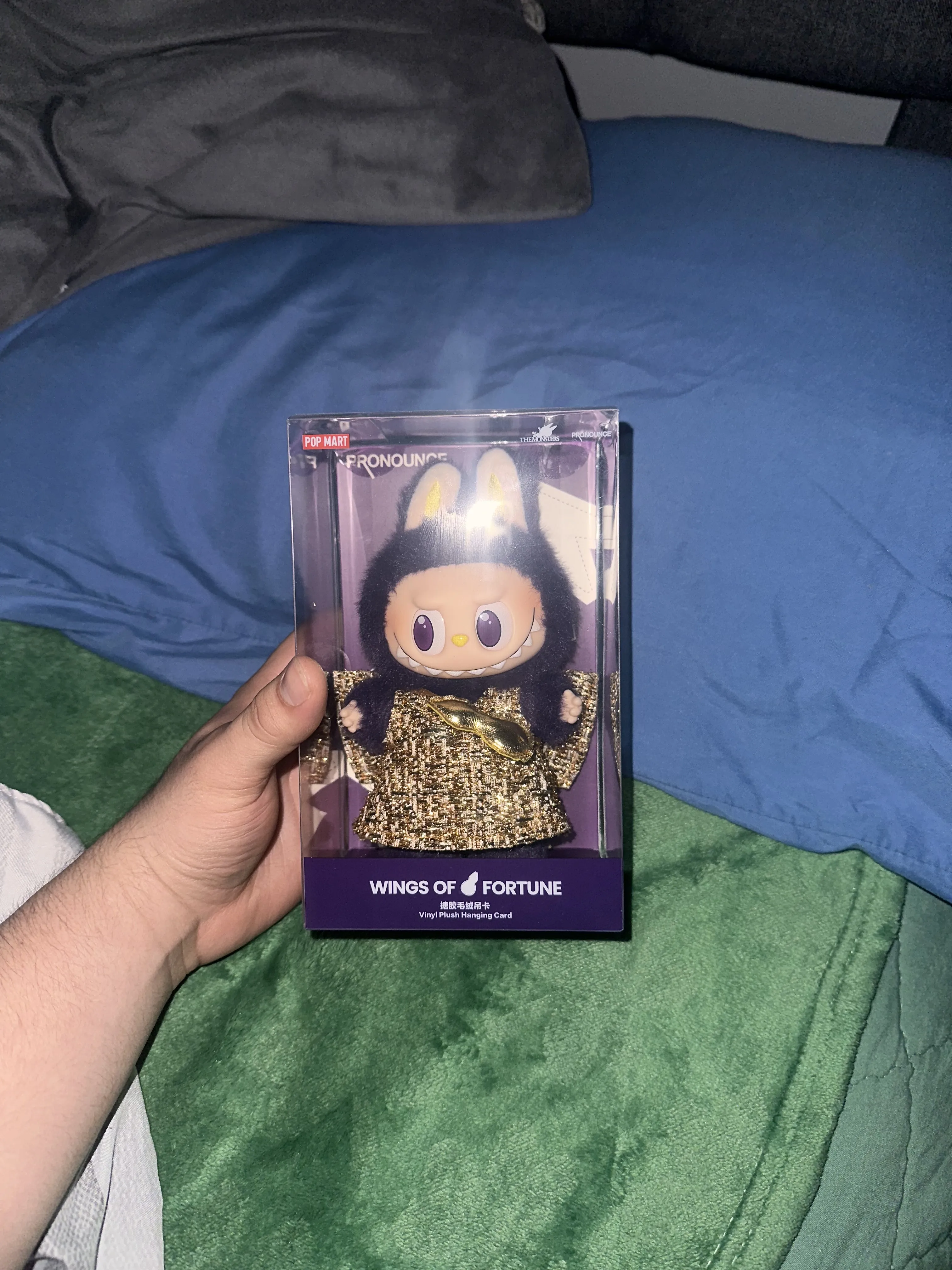 LABUBU × PRONOUNCE - WINGS OF FORTUNE Vinyl Plush Hanging