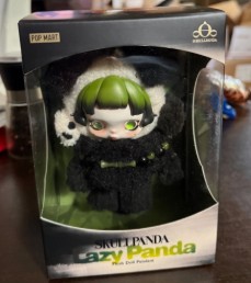 SKULLPANDA Lazy Panda Plush Doll Pendant - POP MART (United