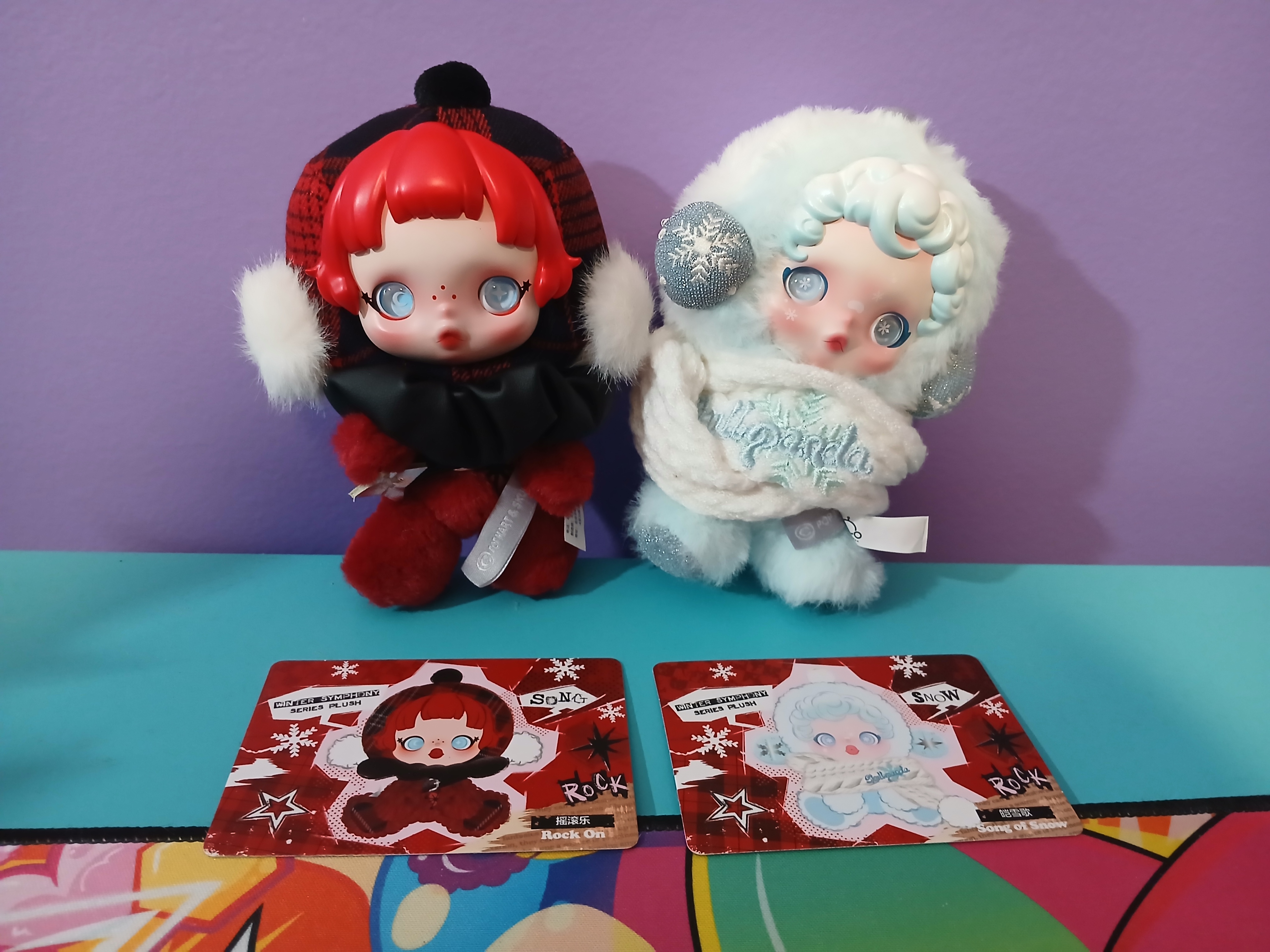 POP NOW:SKULLPANDA Winter Symphony Series Plush - POP MART