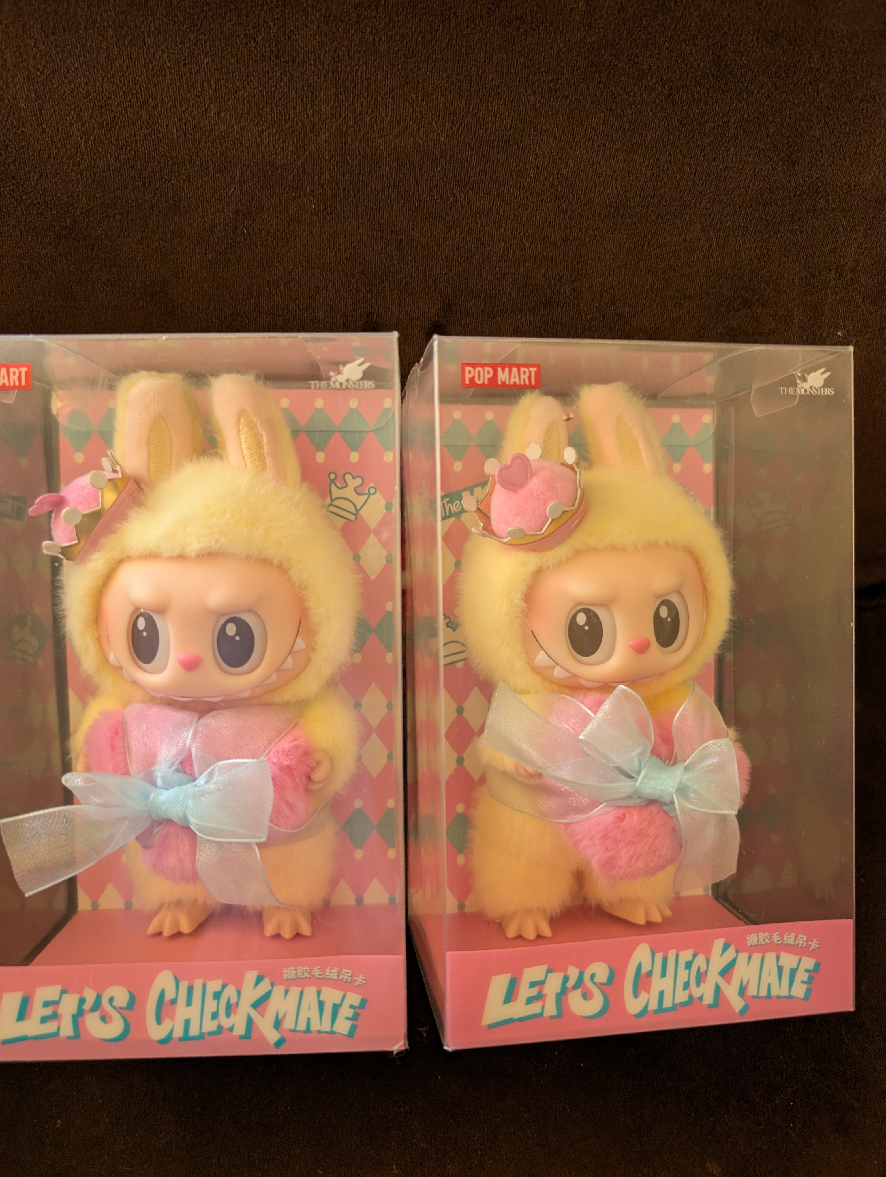 POP MART LET'S CHECKMATE ビニールプラッシュドール Amazon.com: POP MART The Monsters Let's Checkmate Series