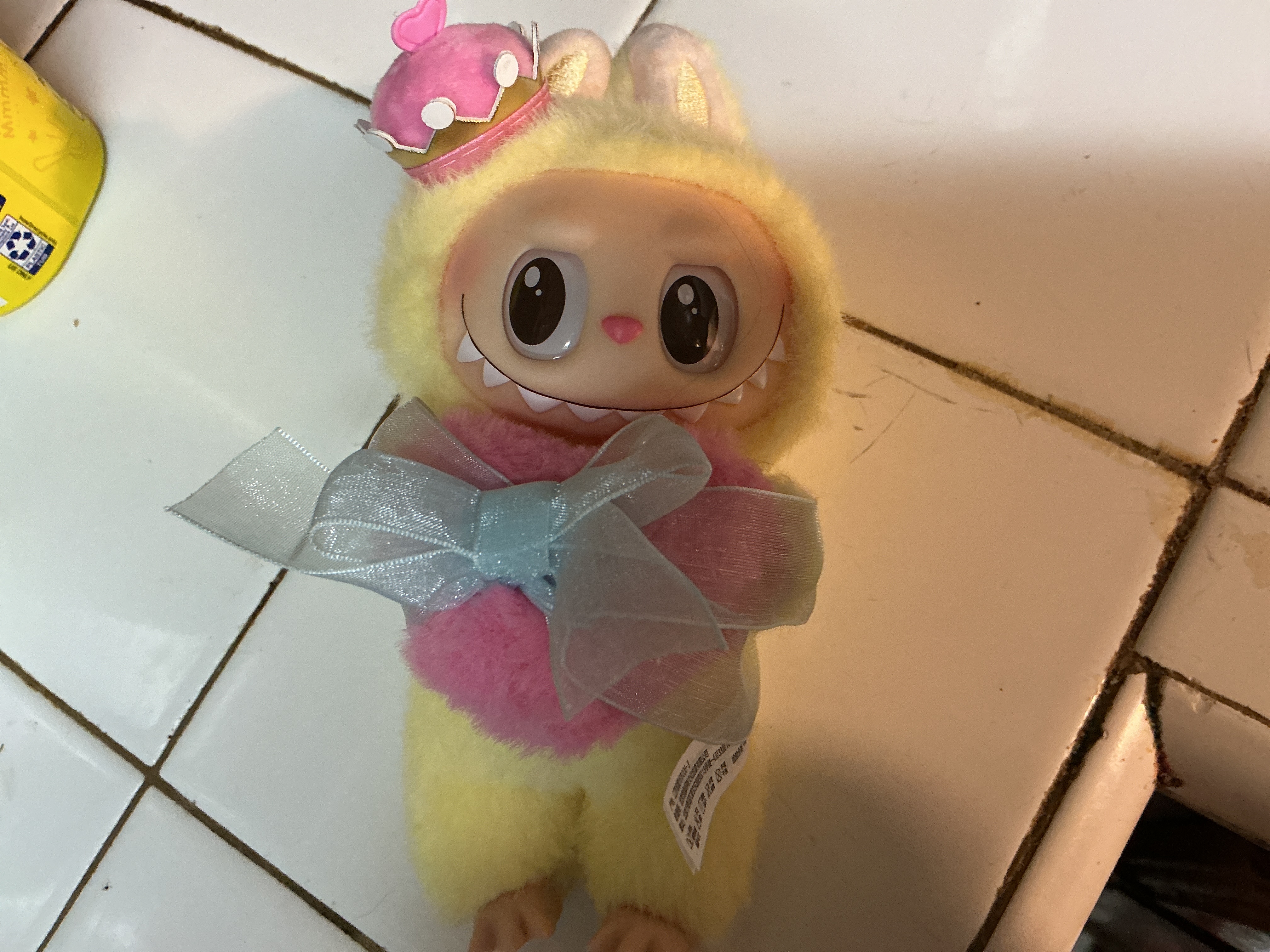 THE MONSTERS Let's Checkmate Series-Vinyl Plush Hanging Card