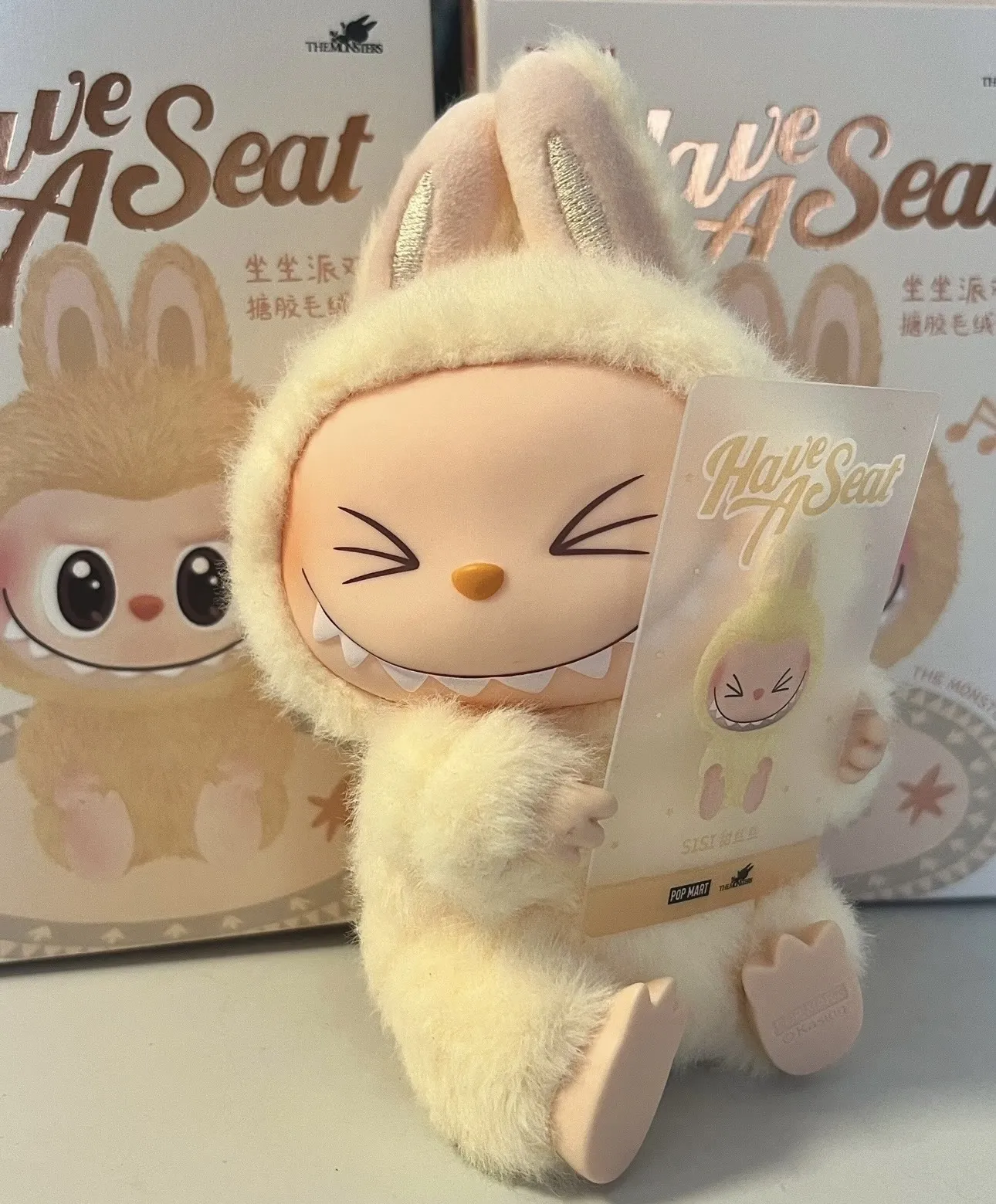 POP NOW:THE MONSTERS - Have a Seat Vinyl Plush Blind Box