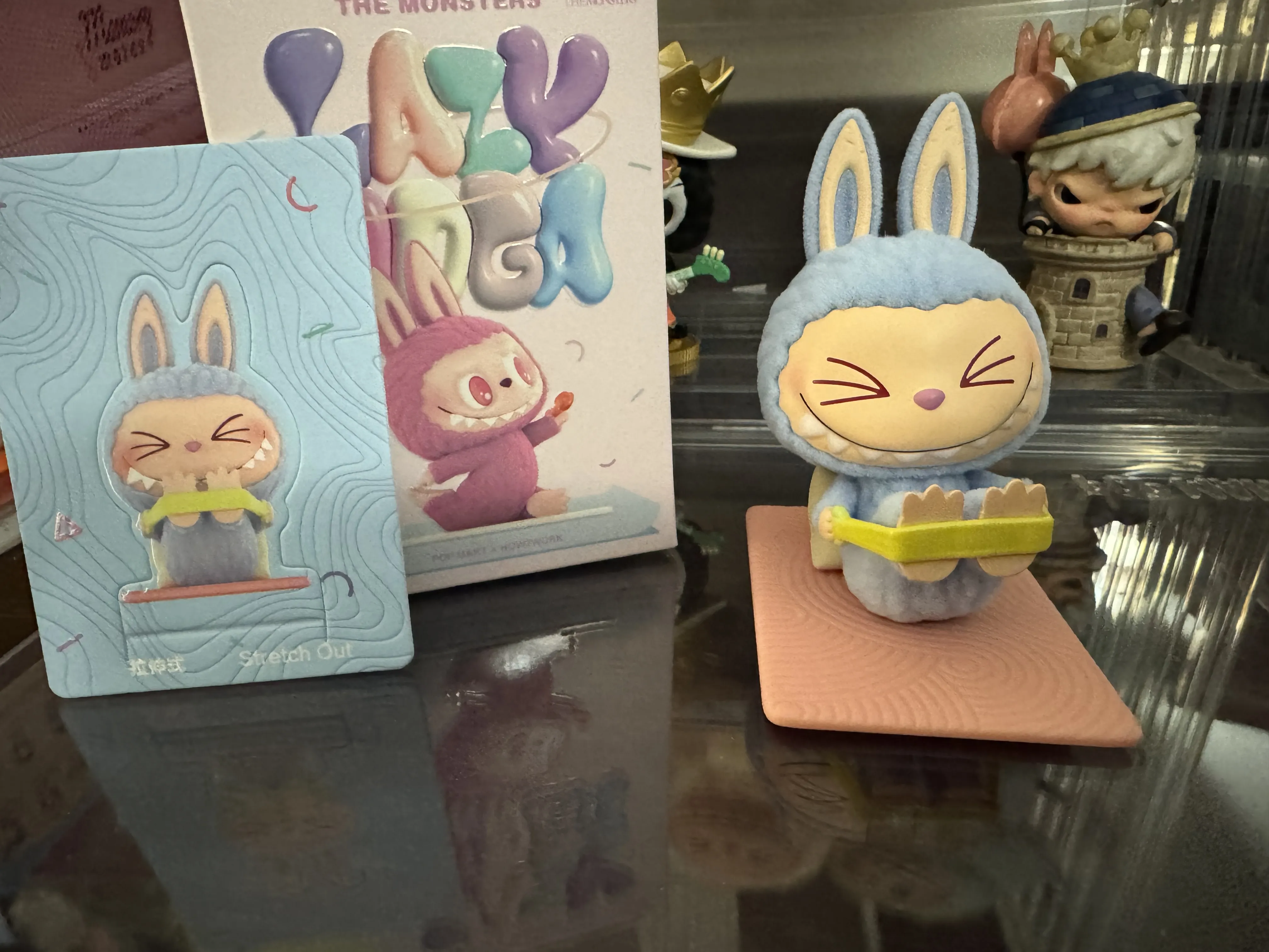 POP NOW:THE MONSTERS Lazy Yoga Series Figures - POP MART