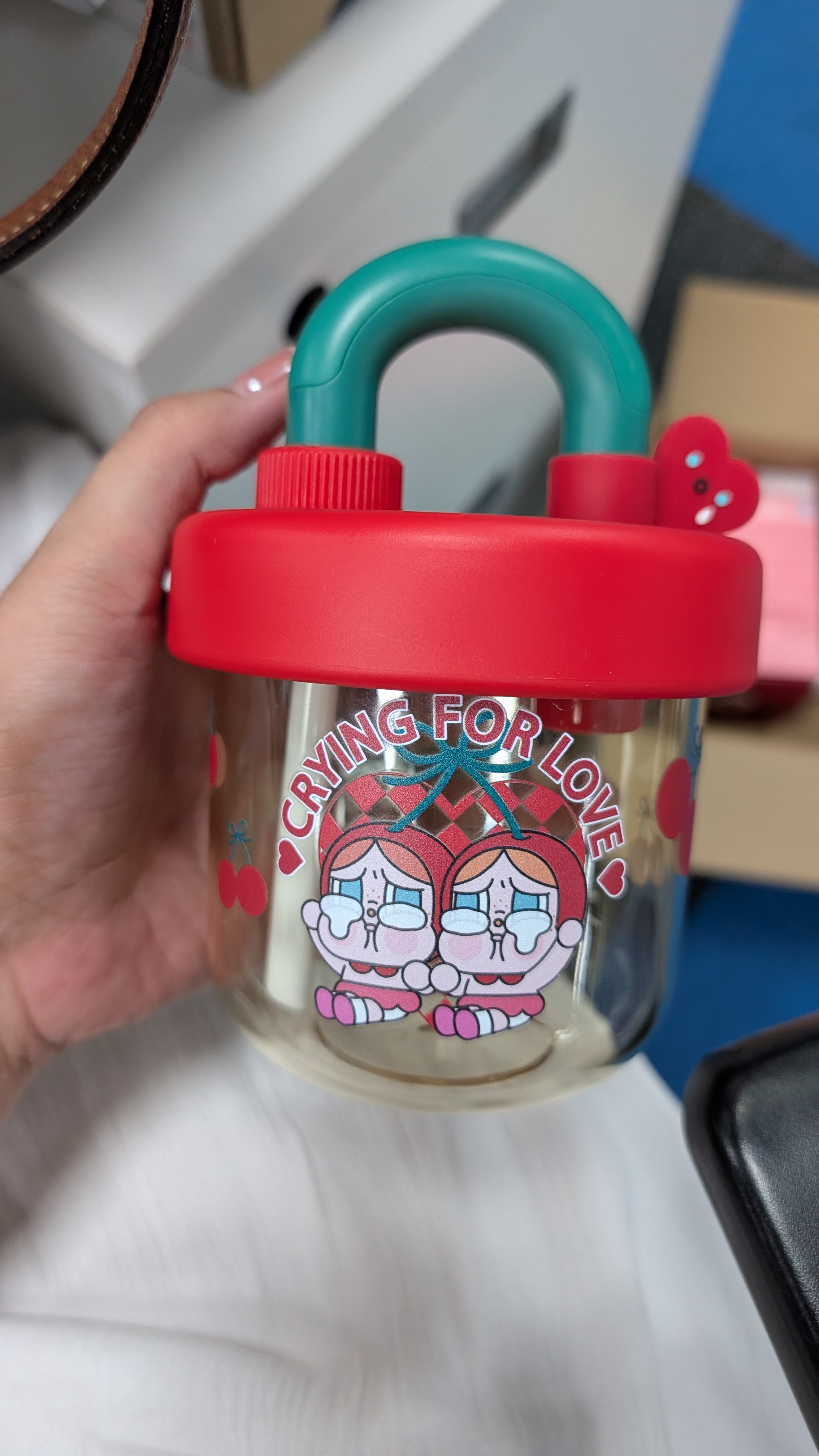 CRYBABY Crying For Love Series-Straw Cup - POP MART (United States)