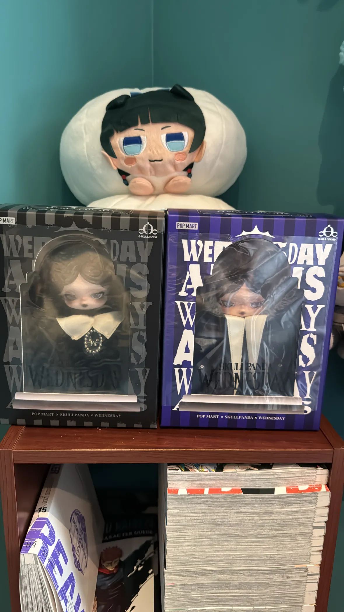 ぬいぐるみ POP MART SKULLPANDA WEDNESDAY SKULLPANDA × Wednesday Plush（Nevermore Academy Uniform