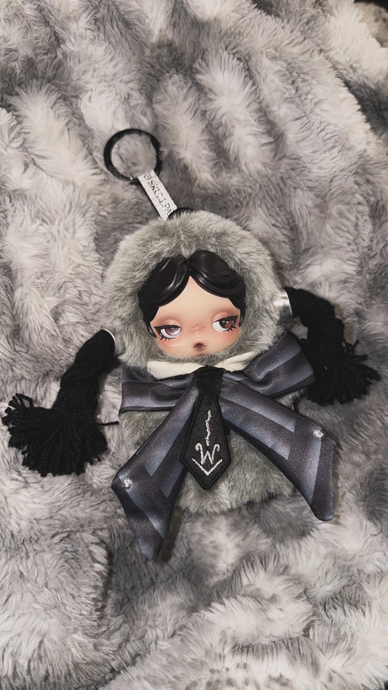 ぬいぐるみ POP MART SKULLPANDA WEDNESDAY SKULLPANDA × Wednesday Plush（Nevermore Academy Uniform