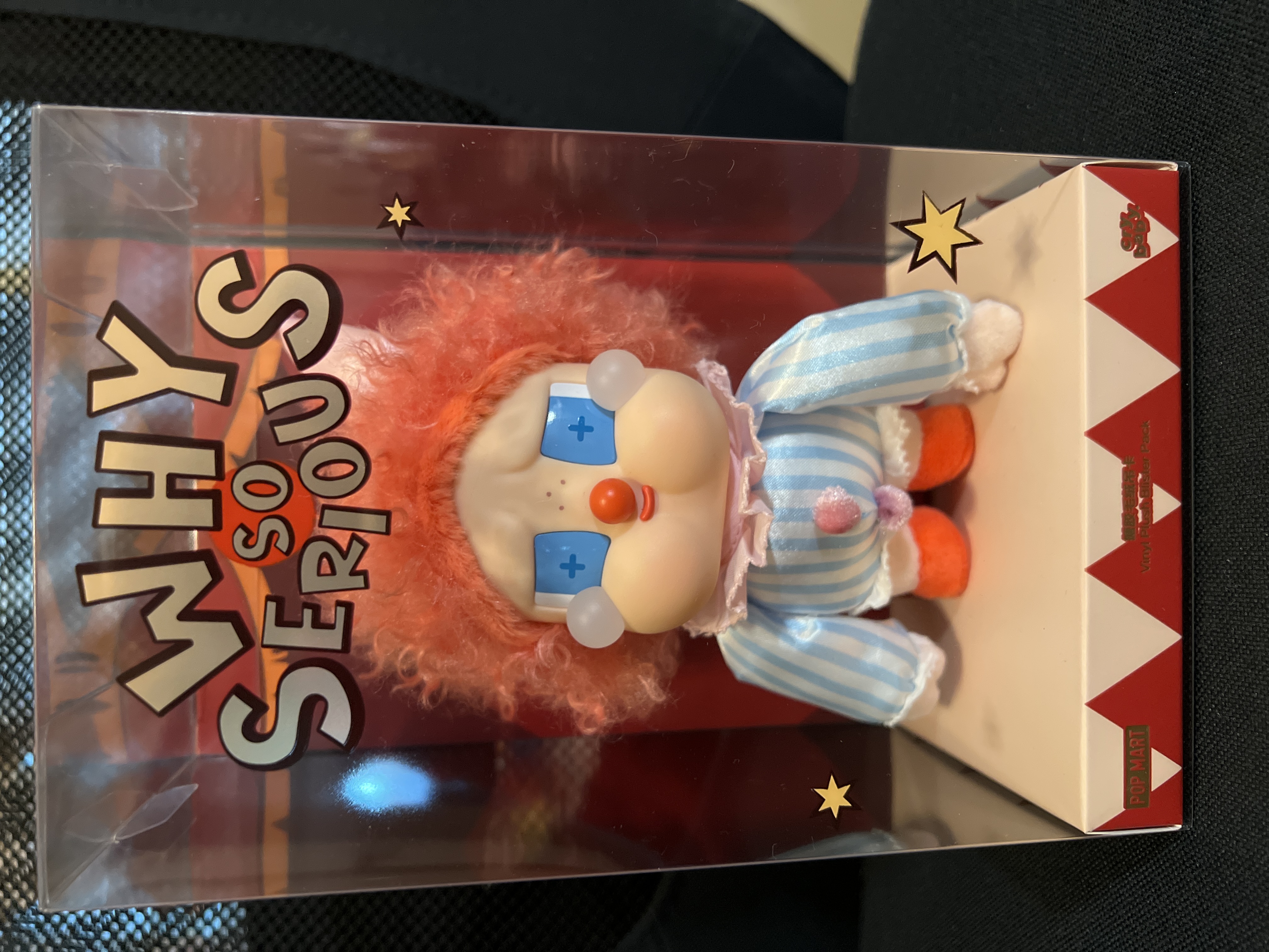 WHY SO SERIOUS SERIES-CRYBABY Vinyl Plush Blister Pack - POP MART