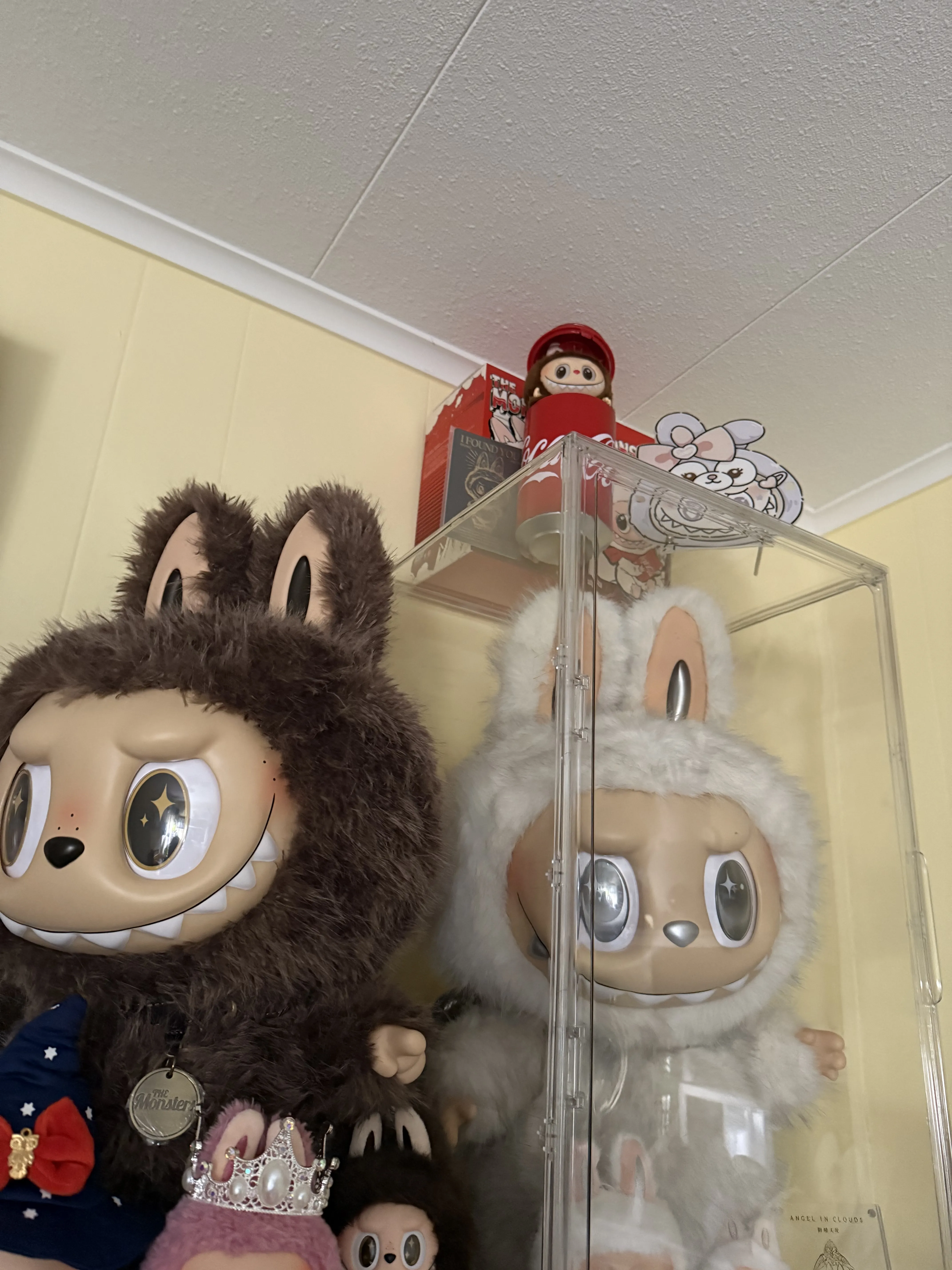 アイドル POP MART THE MONSTERS ANGEL IN CLOUDS THE MONSTERS - ANGEL IN CLOUDS Vinyl Face Doll - POP MART (United